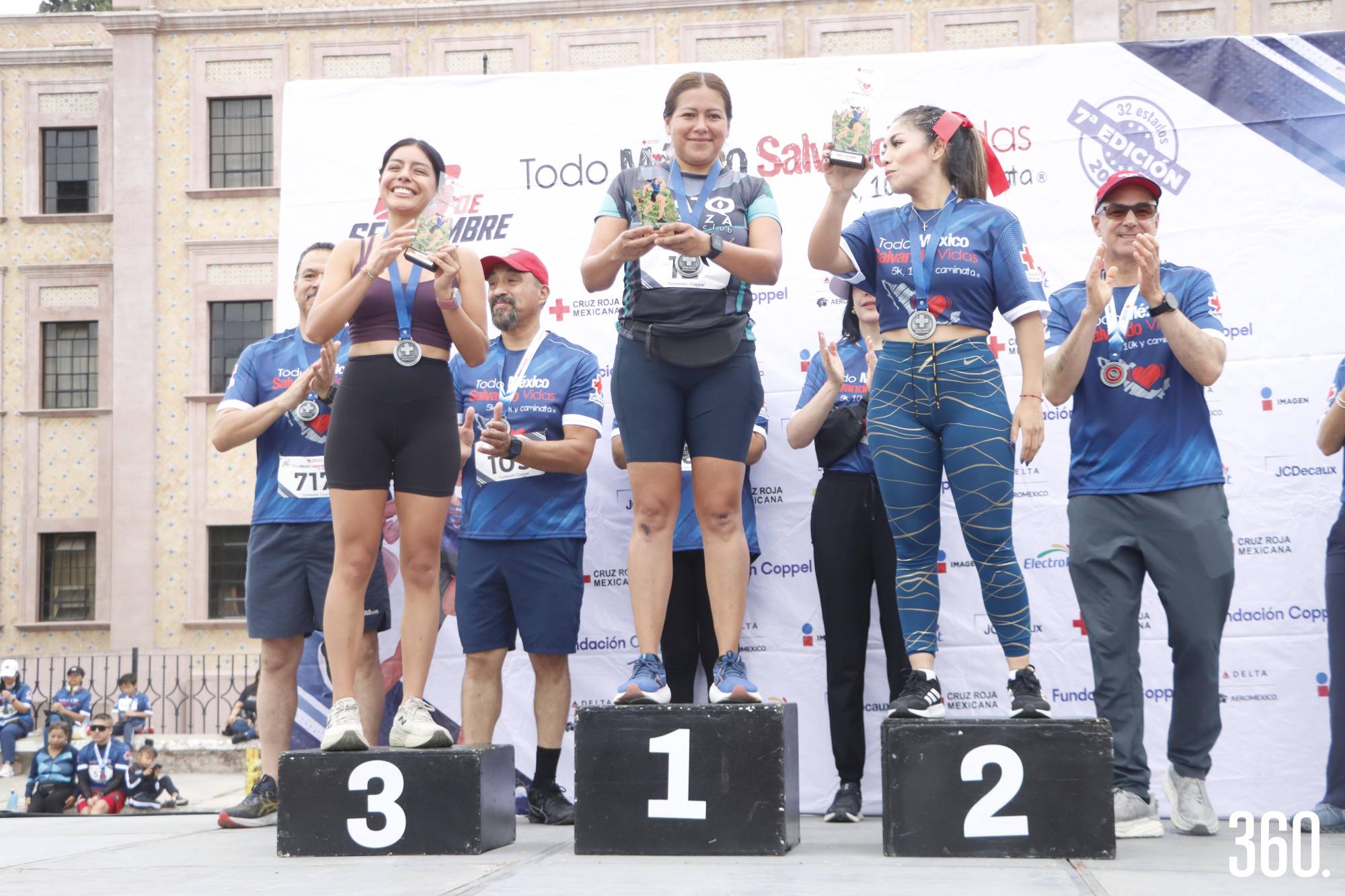 $!Abigail Martínez, Marcela Rodríguez y Bertha Alfaro, primeros lugares categoría femenil 10k.