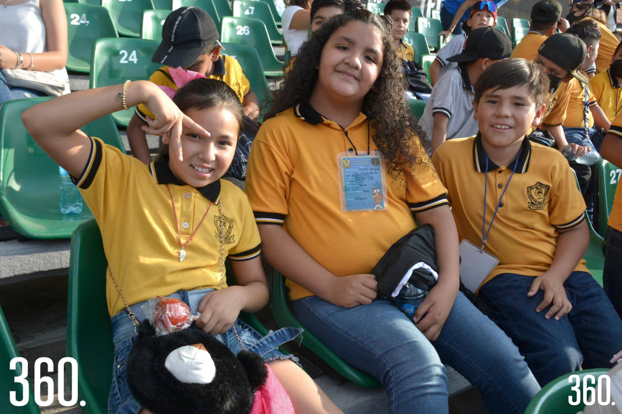 $!Madison Pérez, Cecilia Esquivel y Said Ramírez.
