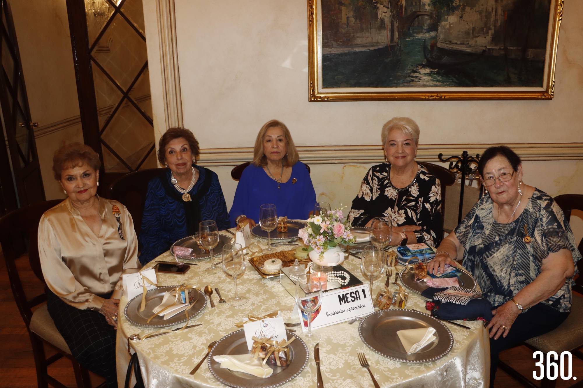 $!Leticia Pope, Martha Ofelia Martínez, María Guadalupe Rangel, Elsy Goris y Margarita Gutiérrez.