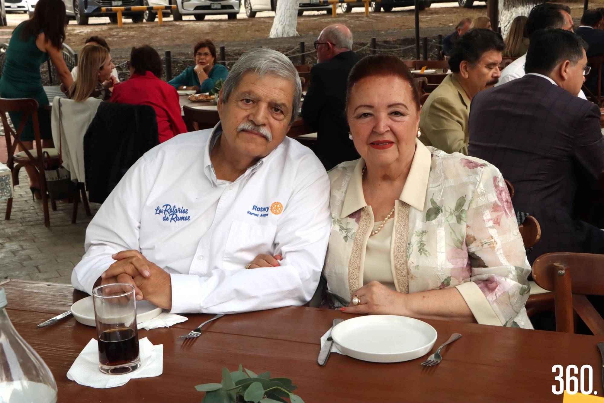 $!Roberto Peredo y María Elena Lozano.