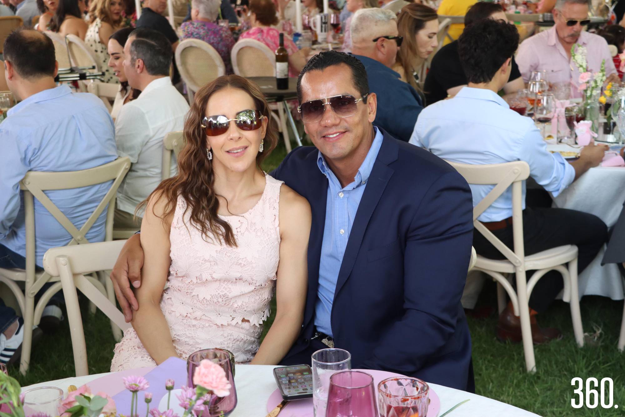 $!Erika Silveyra y Christian Jiménez.