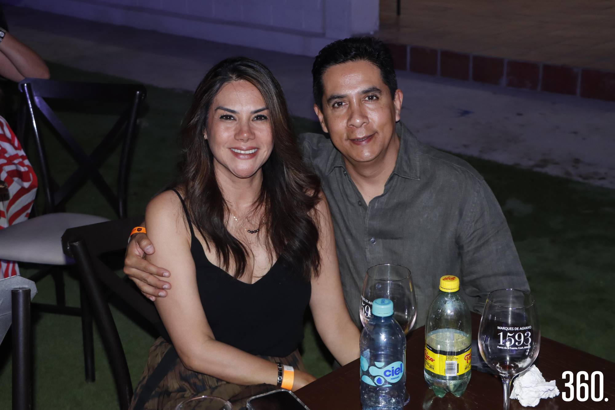 $!Cristina Cortez y Carlos Cuéllar.
