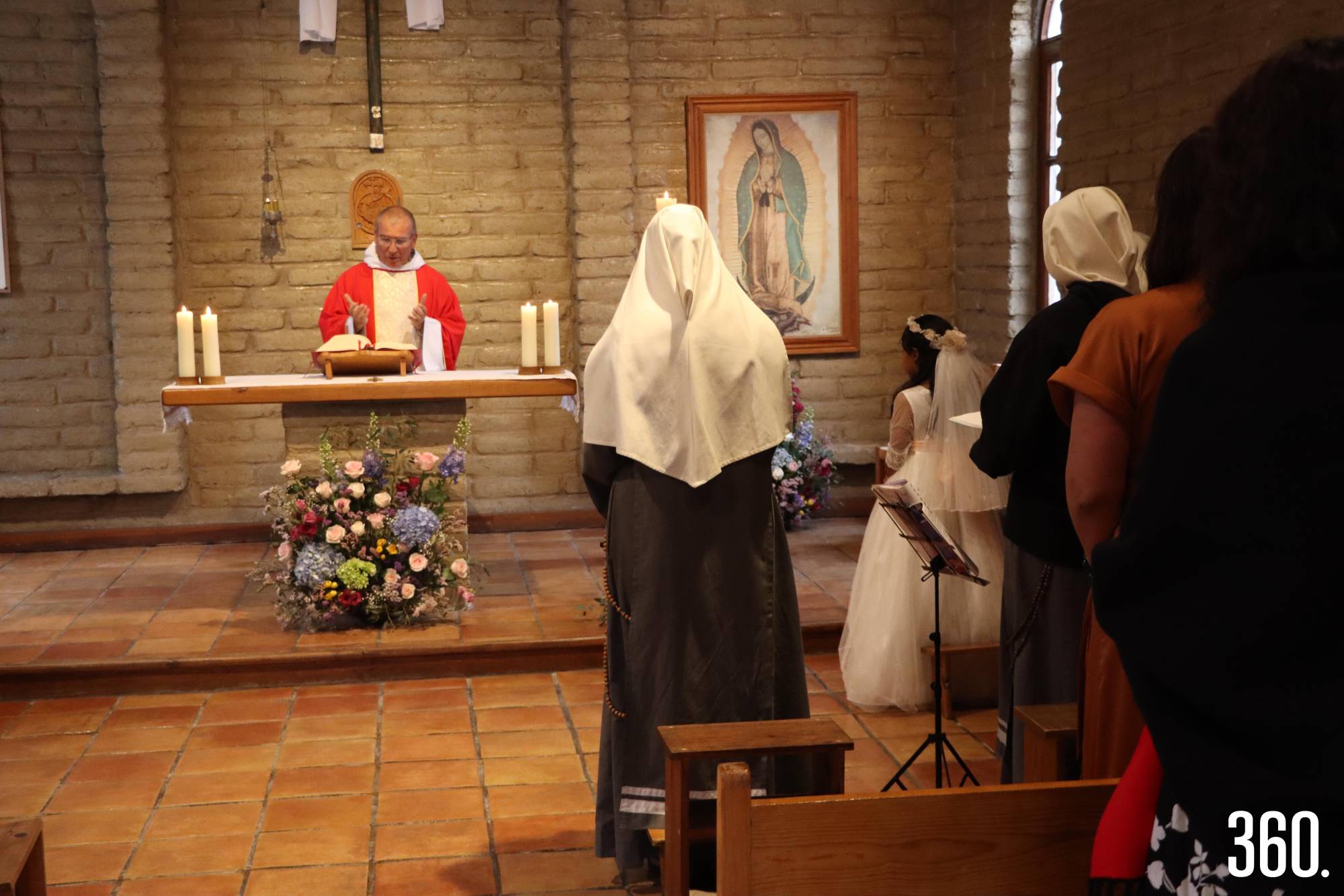 $!El padre Juan Diego Navarro ofició la misa.