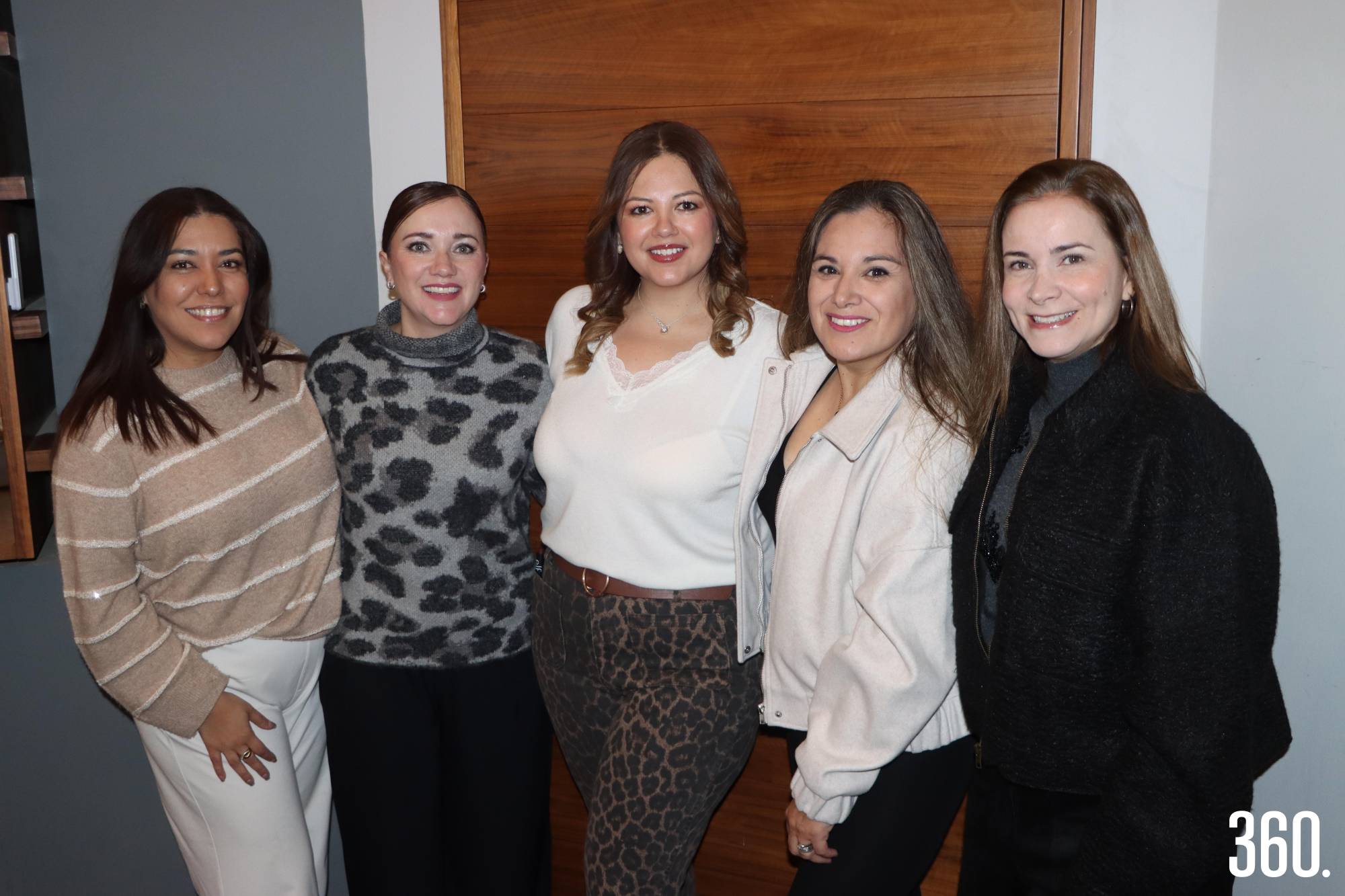 $!Maye Mier, Carolina Santana, Mariana Cabello, Brenda Sosa y Elena Ramírez.