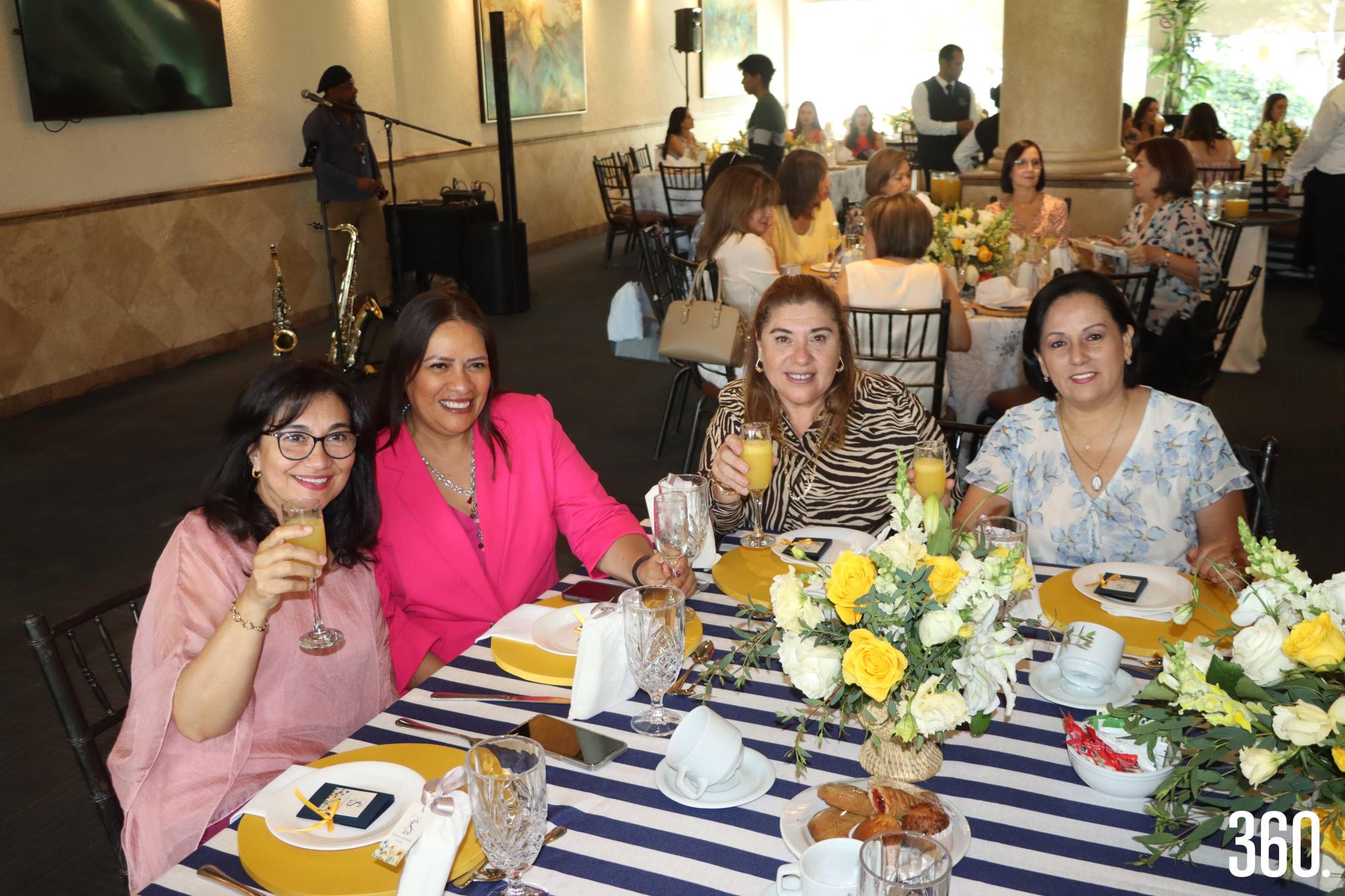 $!Isabel Garza, Angie Recio, Elda Orduña y Paty Córdova.