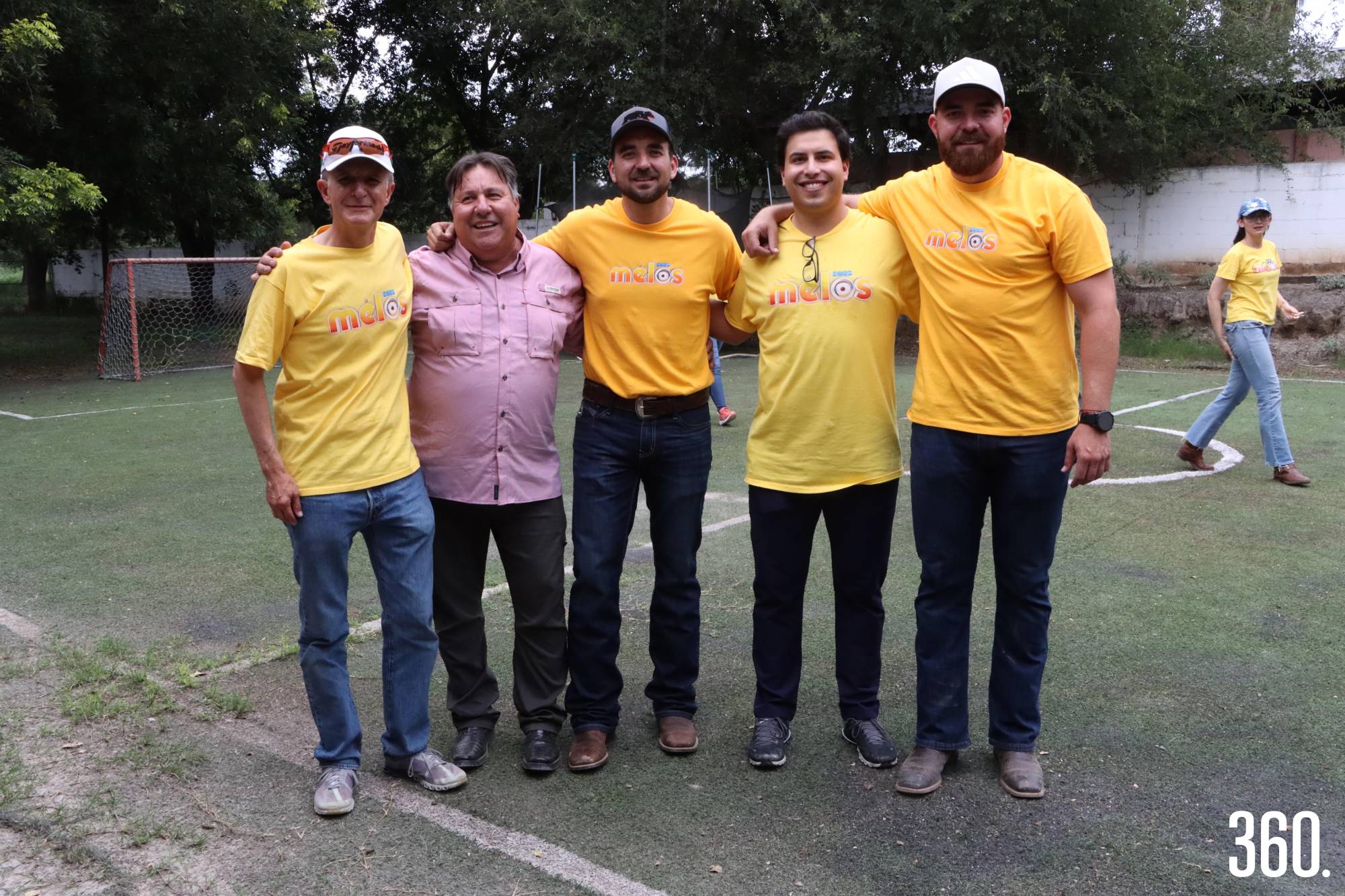 $!Gerardo Garza Melo, Francisco Melo, Jaime Garza, Gerardo Garza Castilla y Josué Garza Carrales.