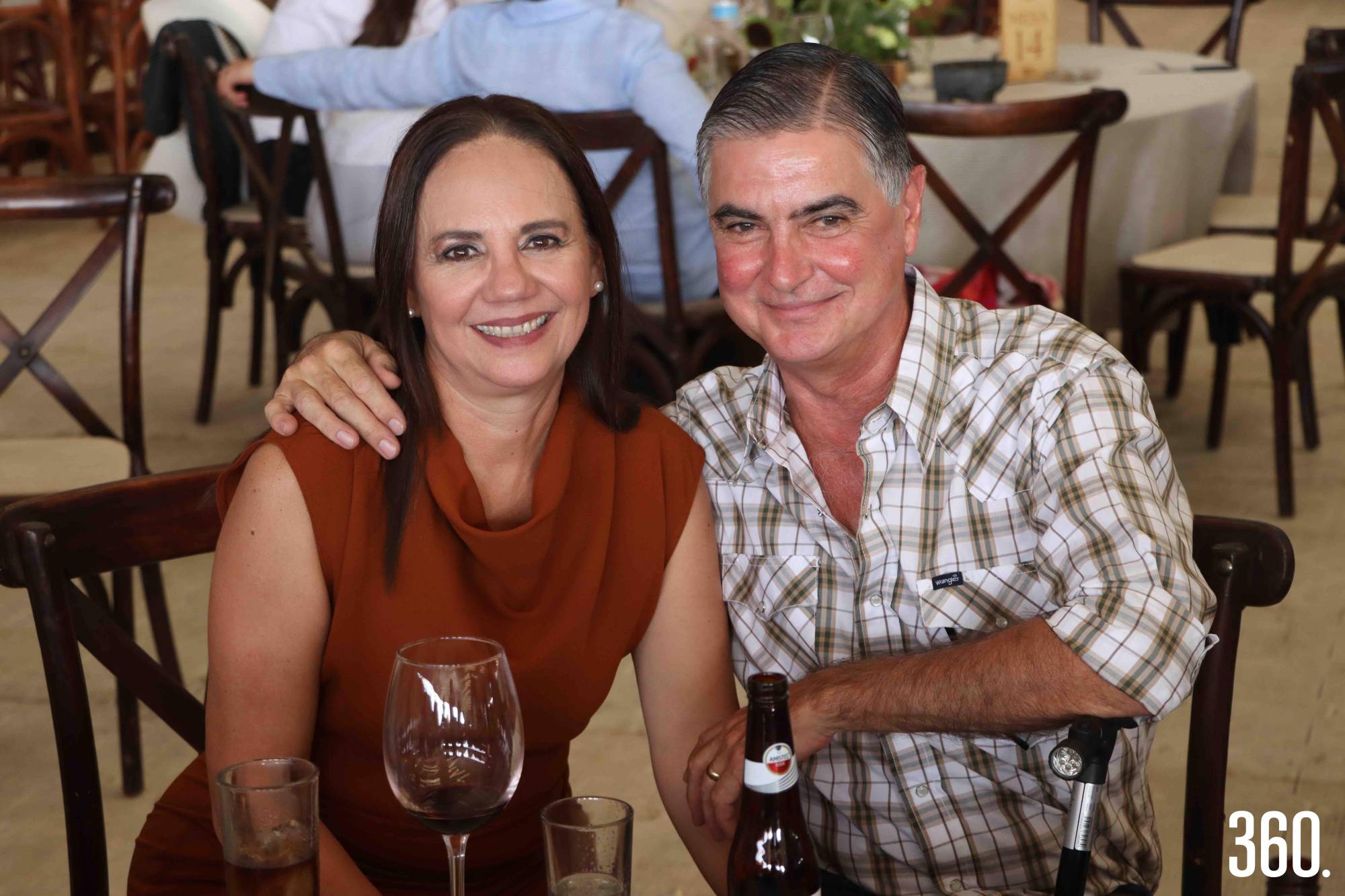 $!Silvia de la Peña y Marco Morales.