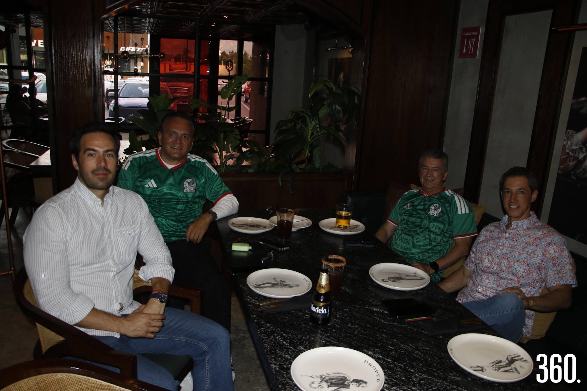 $!Javier Aragón, Jorge Cortés, Fernando y Fernando Morales.