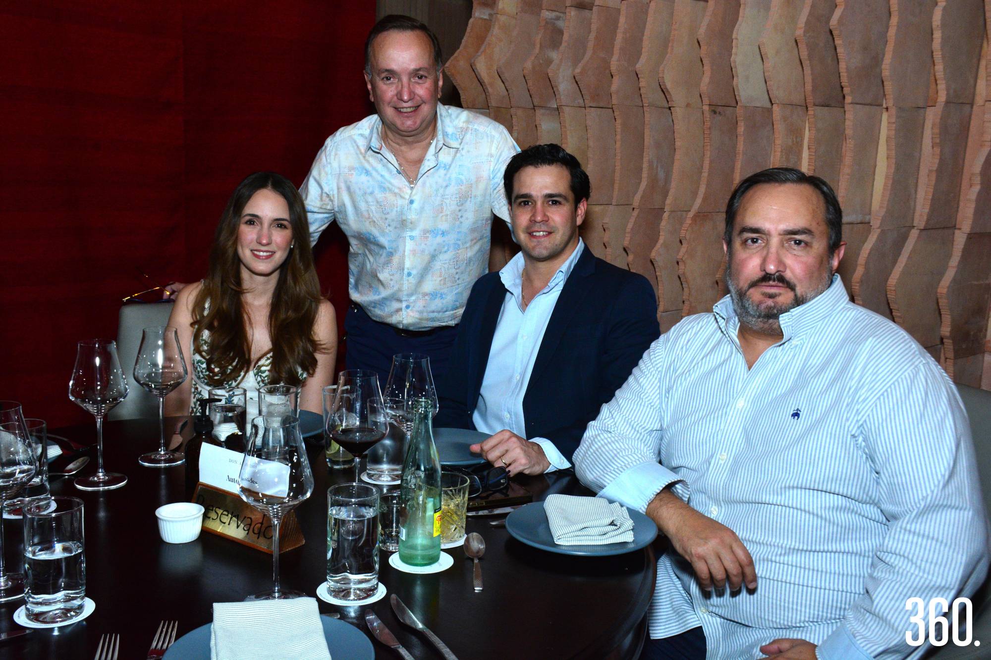 $!Beatriz Cárdenas, Juan Ramón Cárdenas, Raúl Galicia y Eduardo Cárdenas.