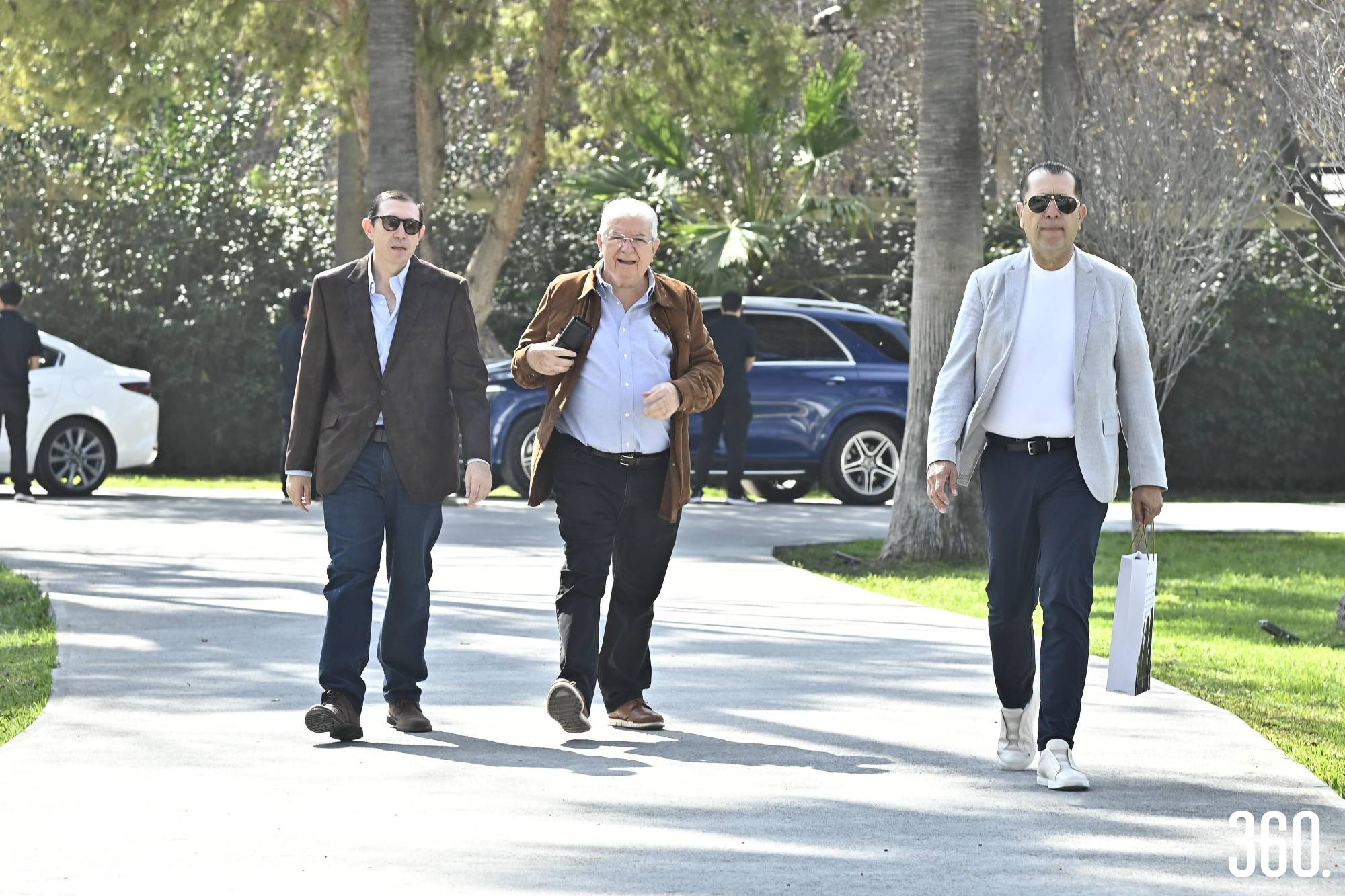 $!Salomón Abedrop Garza, Salomón Abedrop López y Pedro Hernández.