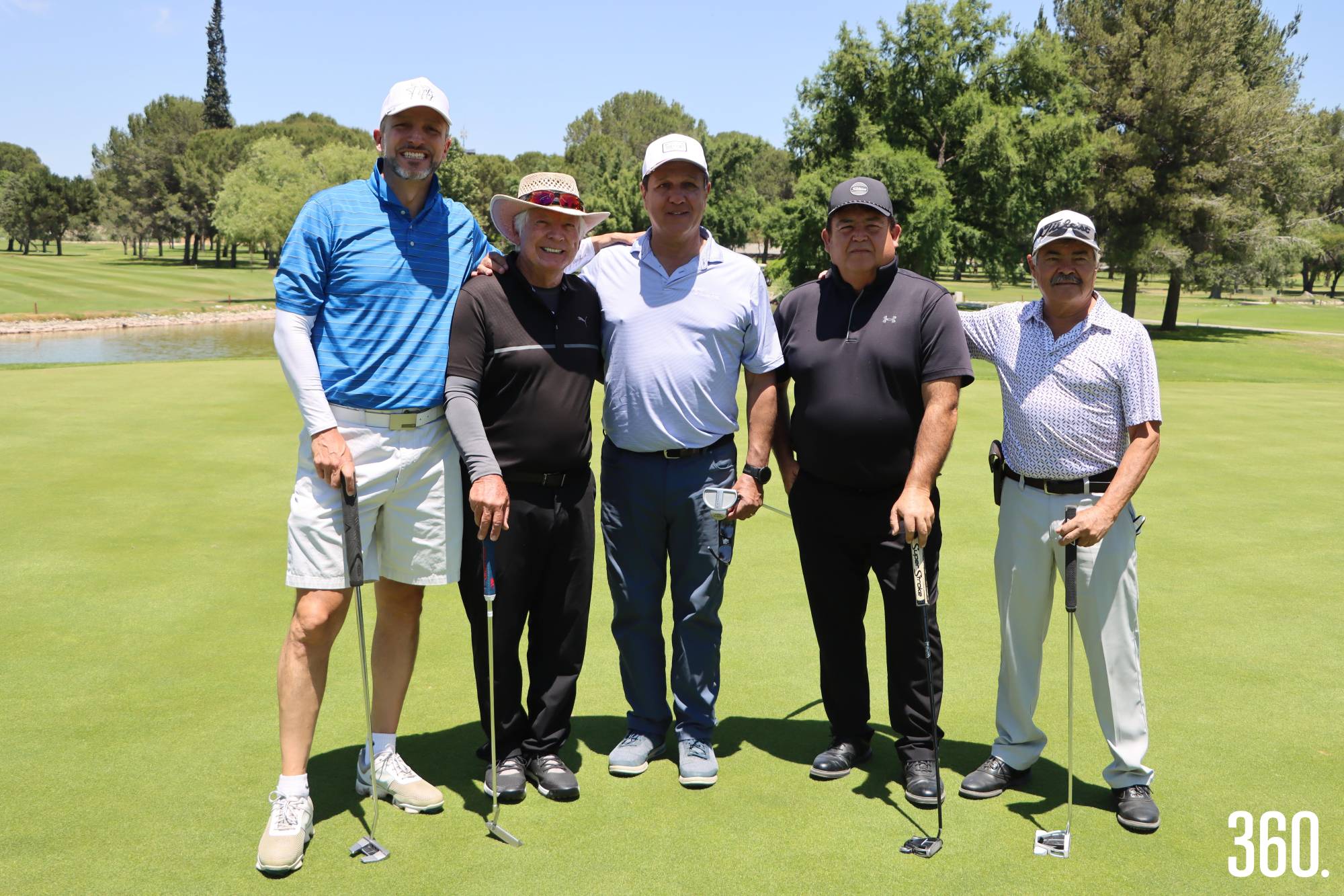 $!Alejandro Elizondo JR, Alejandro Elizondo, José Antonio Rodríguez, Roberto González y Fernando Tijerina.