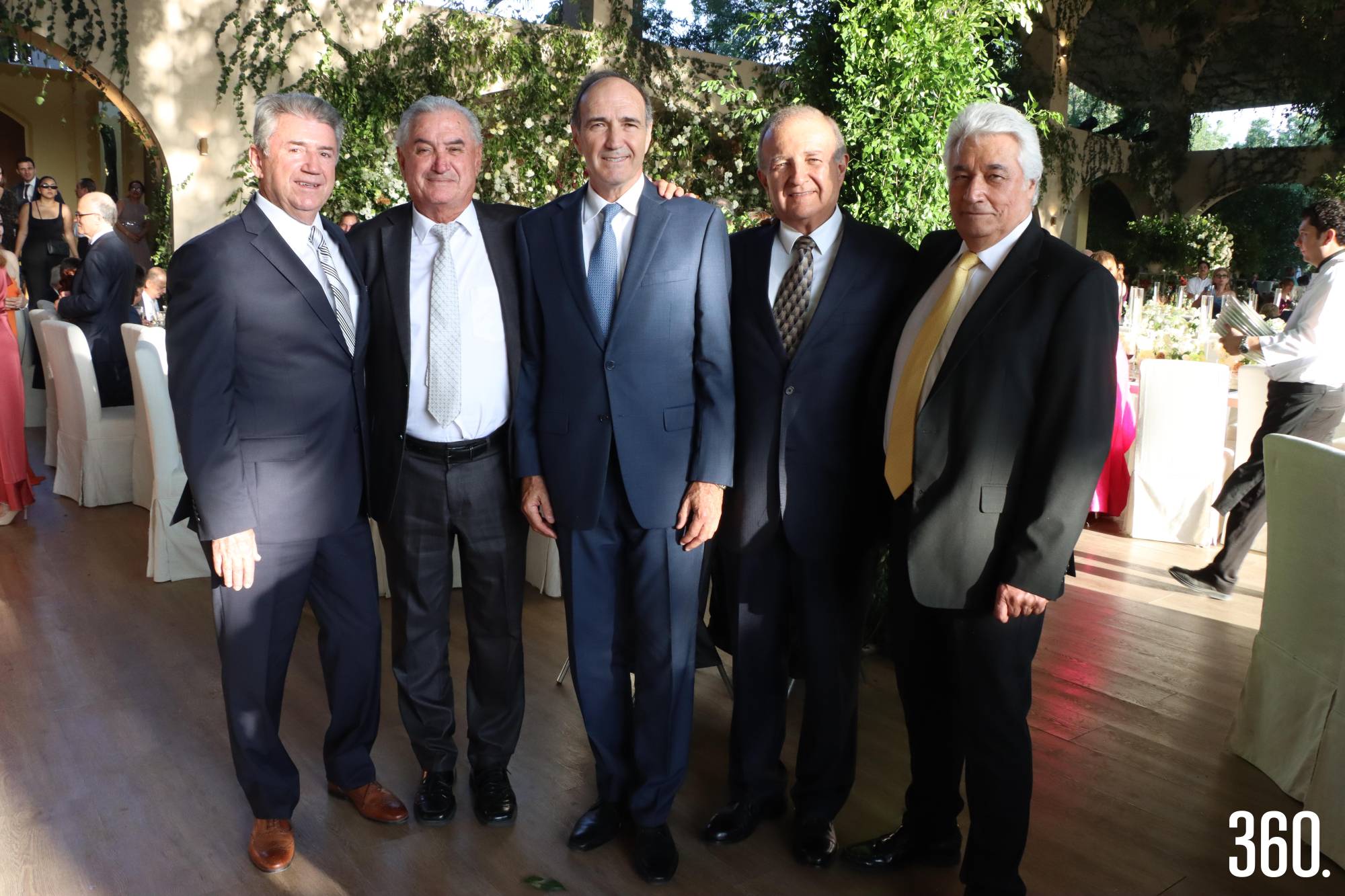 $!Fernando Morales, Luis González, Sergio Pérez, Carlos Arzamendi y Alberto Canepa.