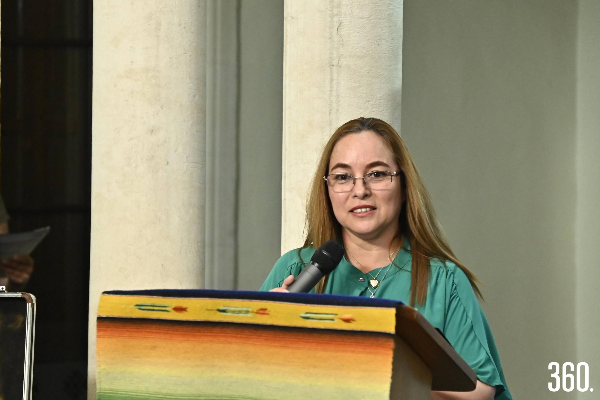 $!Laura Lorena Neira directora del Museo del Sarape y Traje Mexicanos.