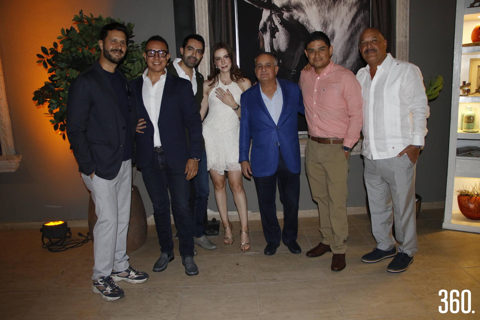 $!Fabrizio Cantisani, Alejandro Orozco, Antonio Madrigal, Sofía Medrano, José Garza, Pablo Guzmán y Alberto Morton.