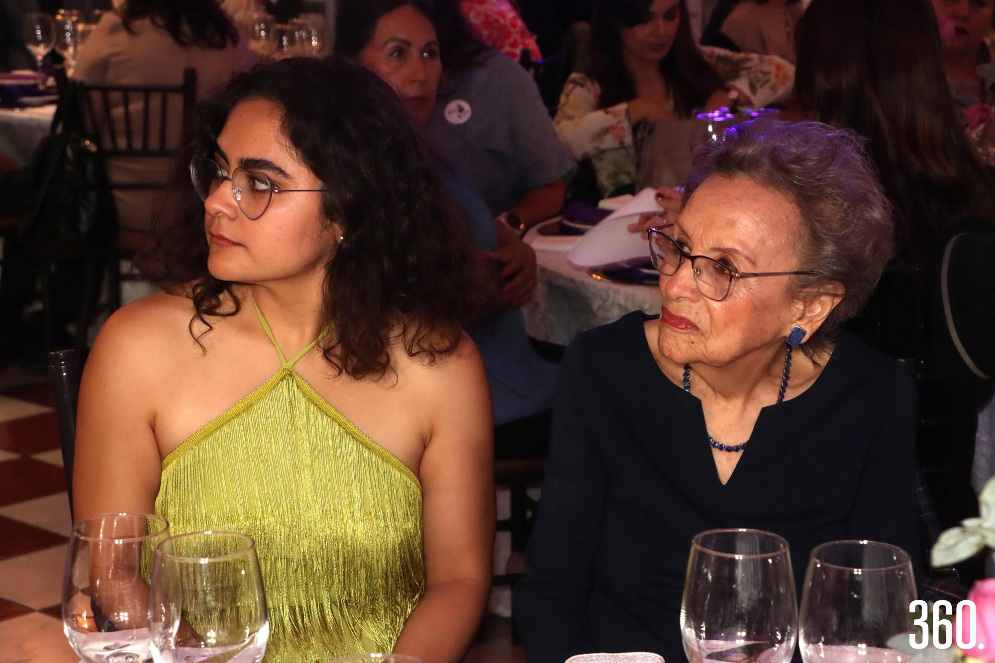 $!Lupita Cerda Pérez y Celia Berchelmann.