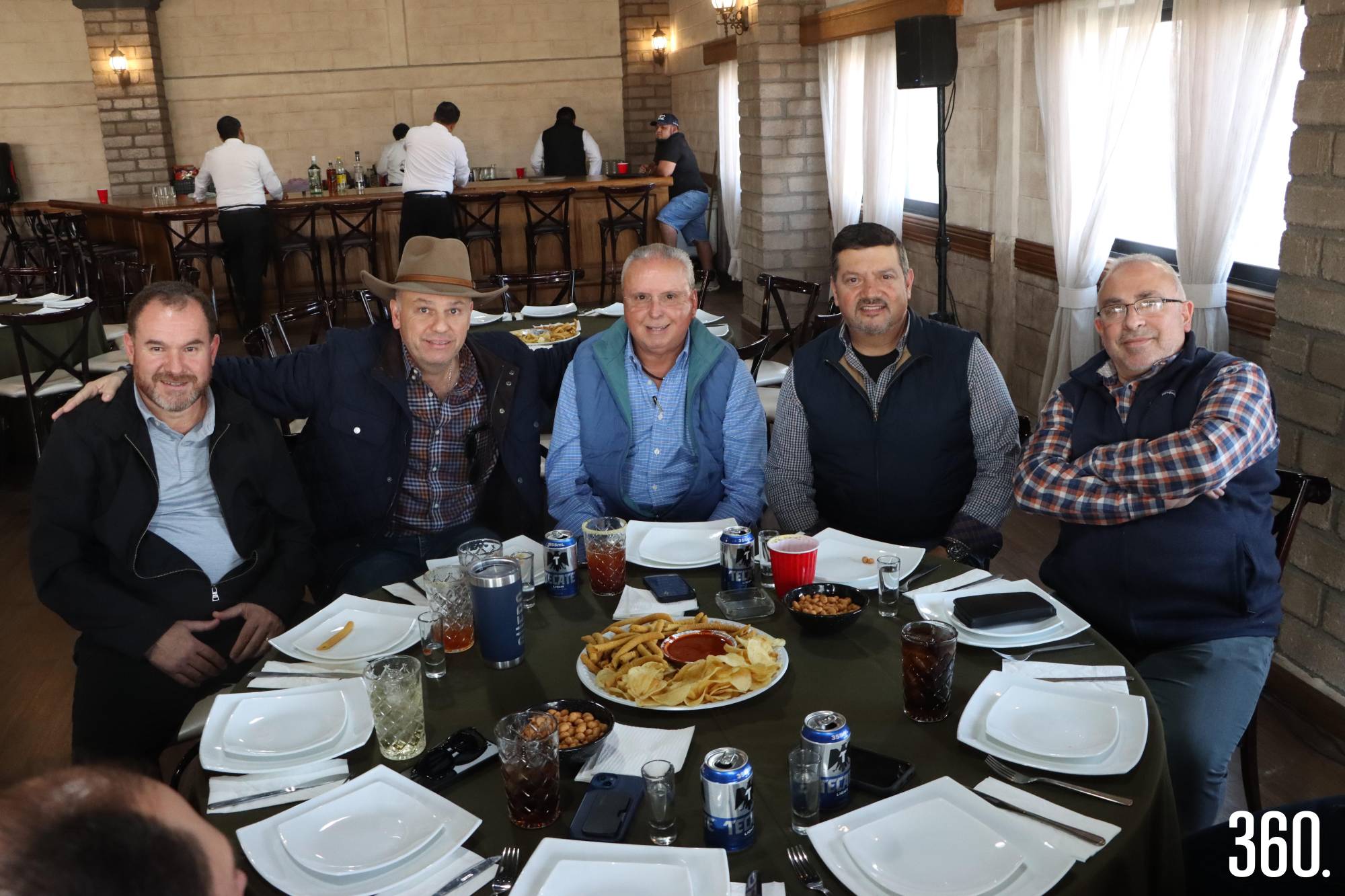 $!Luis Fernando Ceballos, Óscar Mohamar, Gerardo Lozano, Carlos Contreras y René González.