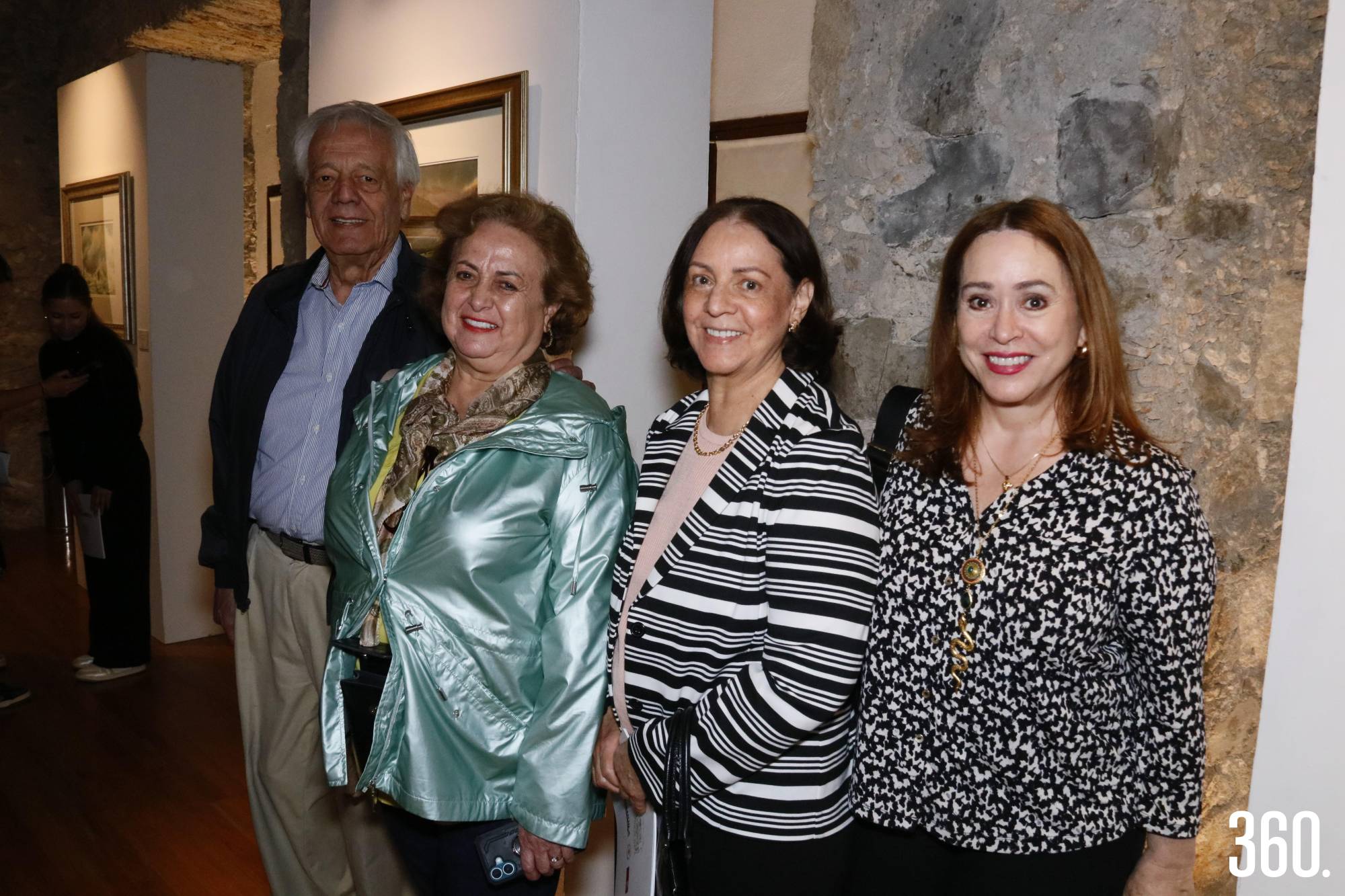 $!Javier Castañeda, Pita Dewey, Olgui Garza y Adriana Parra.