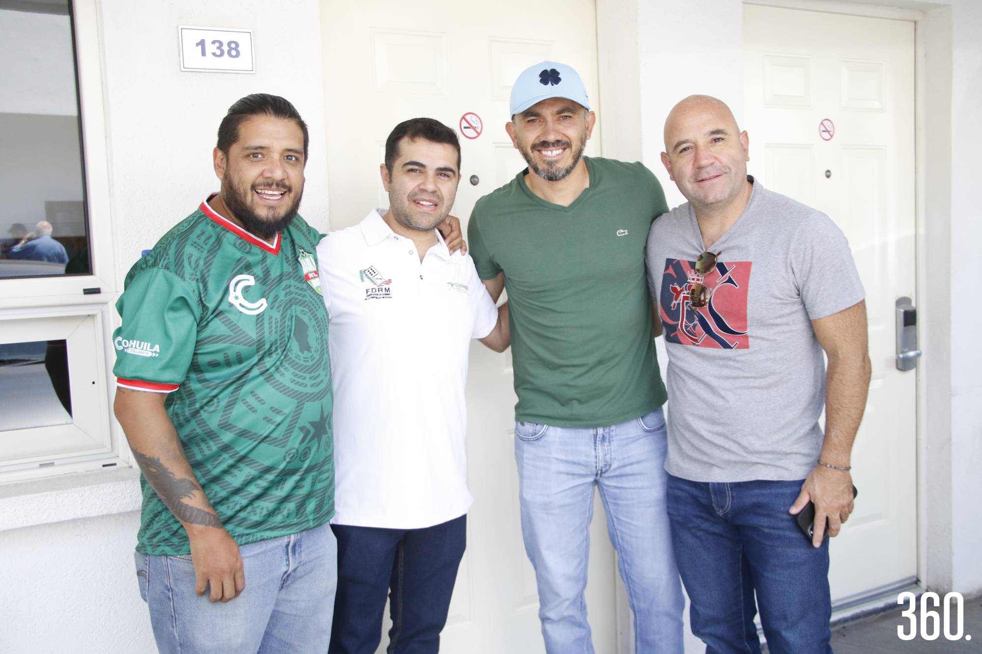 $!Rafael Vargas, Fernando González, Andrés Báez y Jorge García.