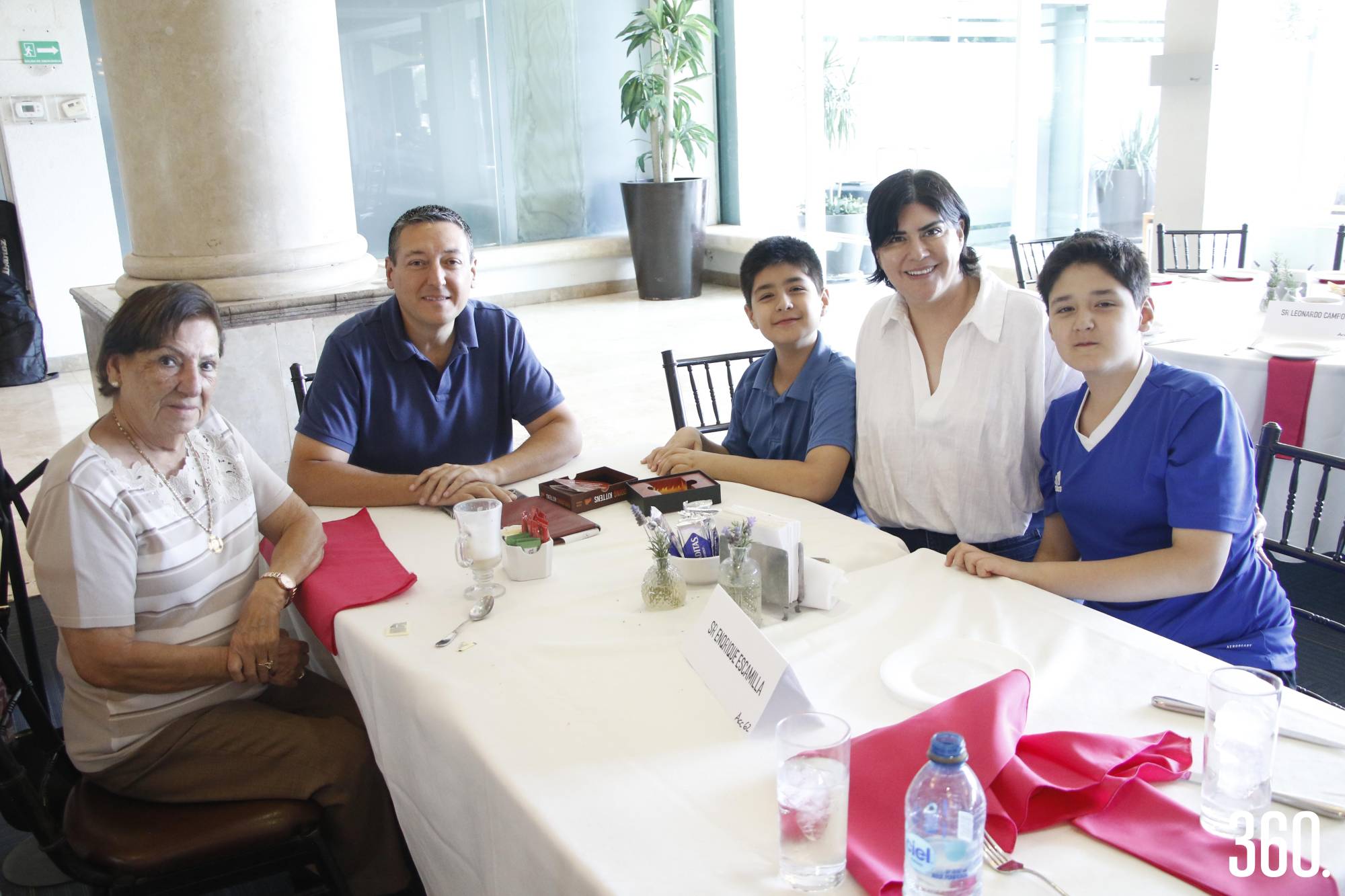 $!Rebeca, Enrique, Emilio, María y Enrique Escamilla.