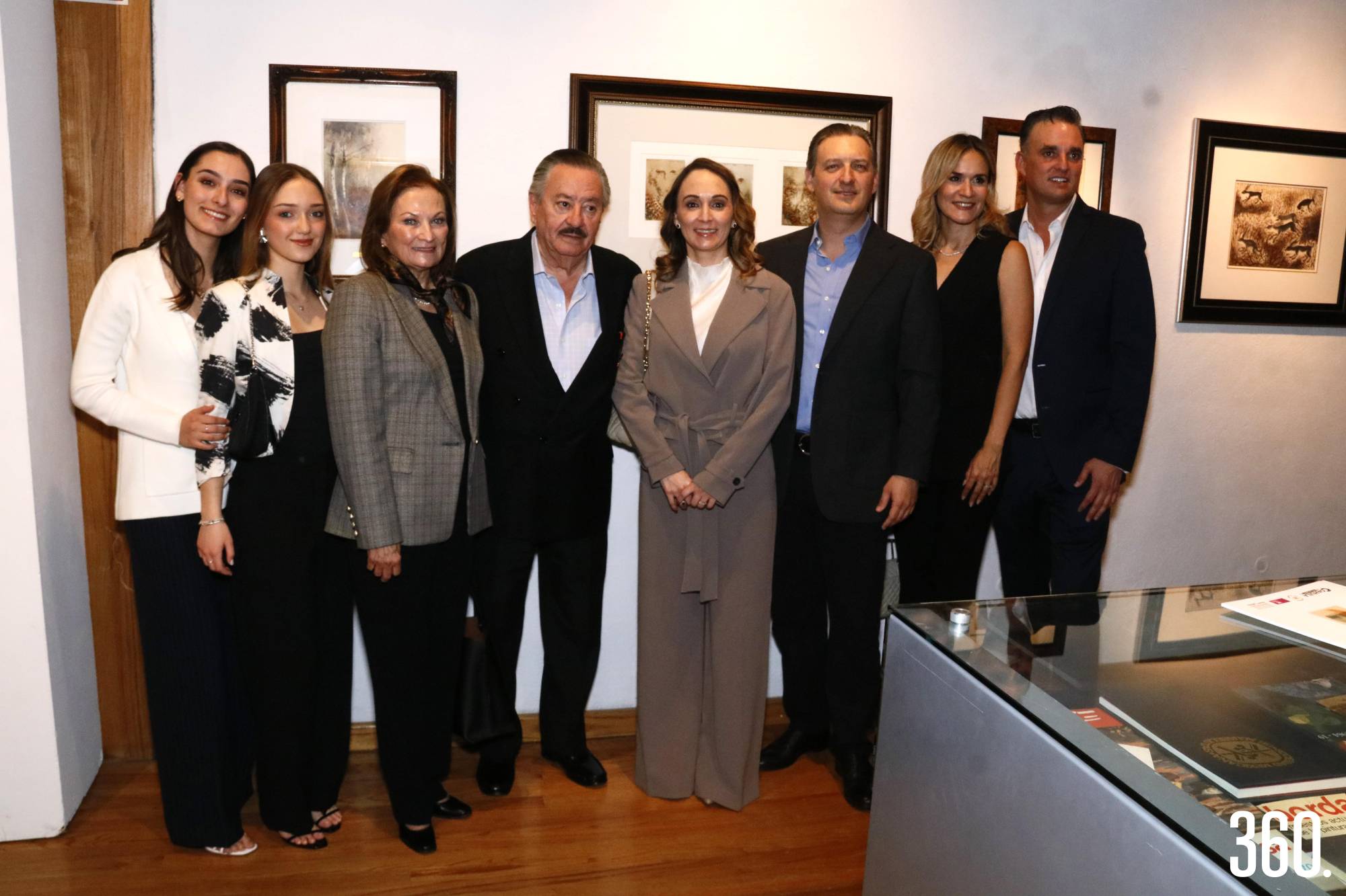 $!Ana Isabel y Mariángela Guajardo, Toty Mellado, Marco Gómez, Toty Gómez, Miguel Guajardo, Ana Laura González y Cruz David A. Mellado.