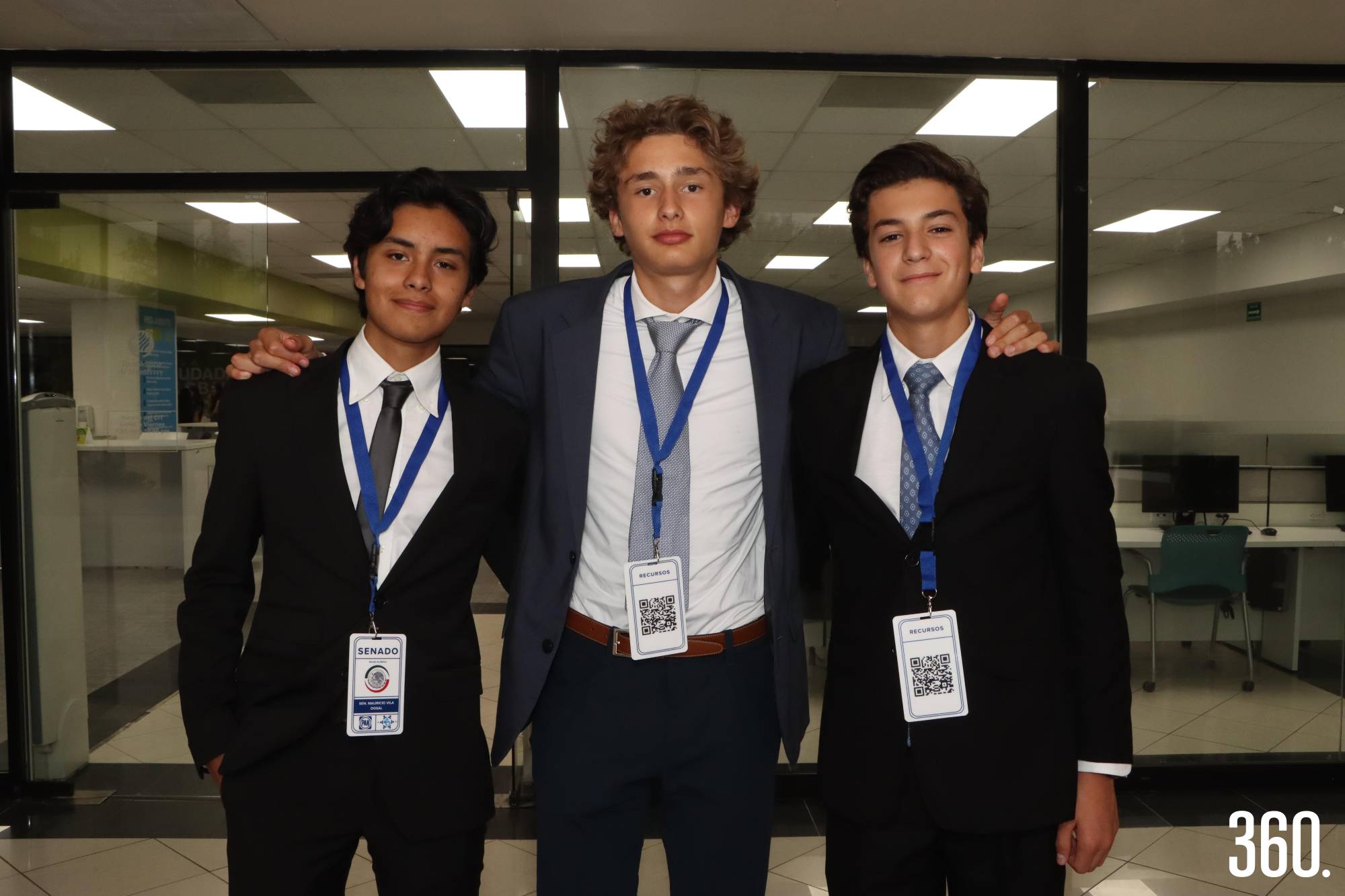 $!Edgar Martínez, Alejandro Garza y Ricardo Aguirre.