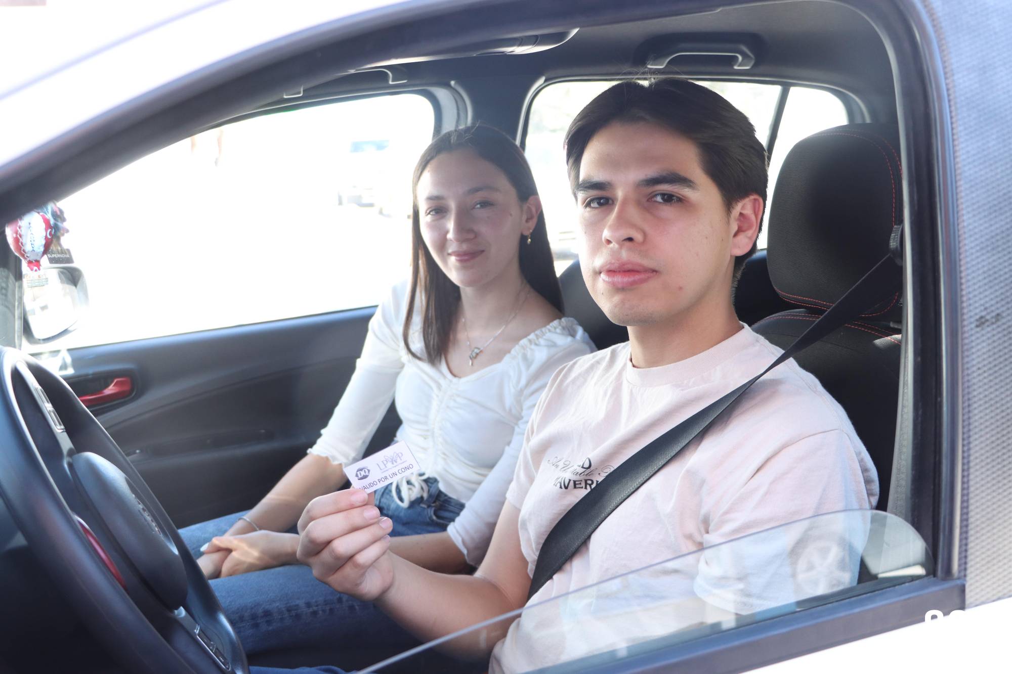 $!Ady Rodríguez y Sebastian Álvarez.