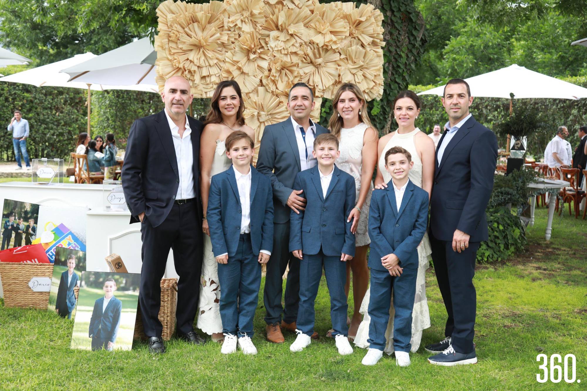 $!Mario Mata, Marifer Arzuaga y Mario Mata; Alfonso Valdés, Mónica Lozano y Darío Valdés; Mónica Flores y Diego Gándara con Diego Gándara.