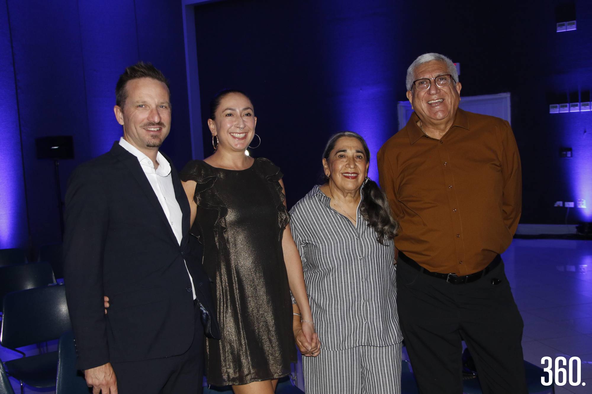 $!Julien Cariou, Zaraí Salvador Mátar, María Candelaria Rentería y Antonio Salvador Mátar.