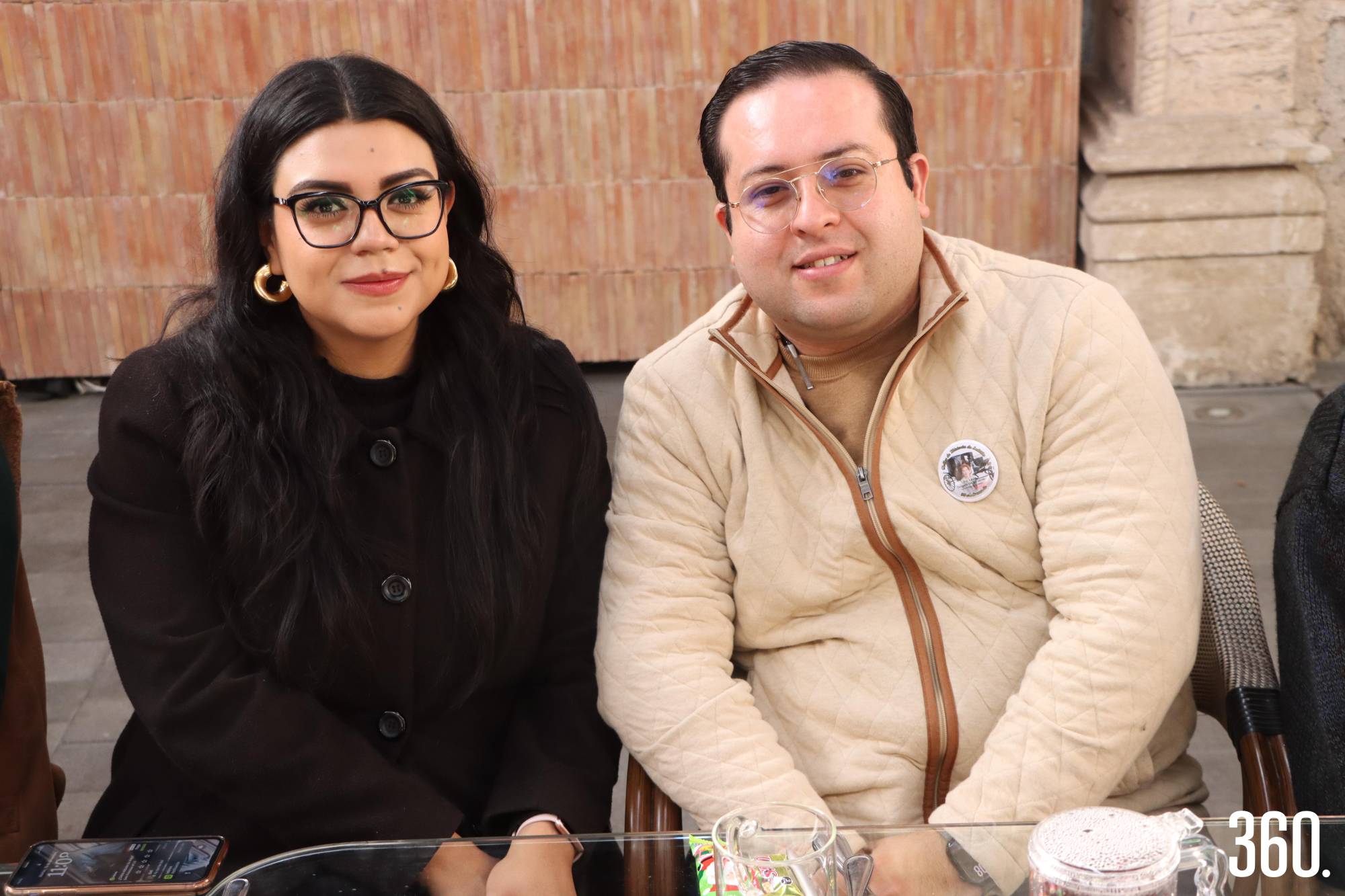 $!Seidi Martínez y Jorge Lechuga.