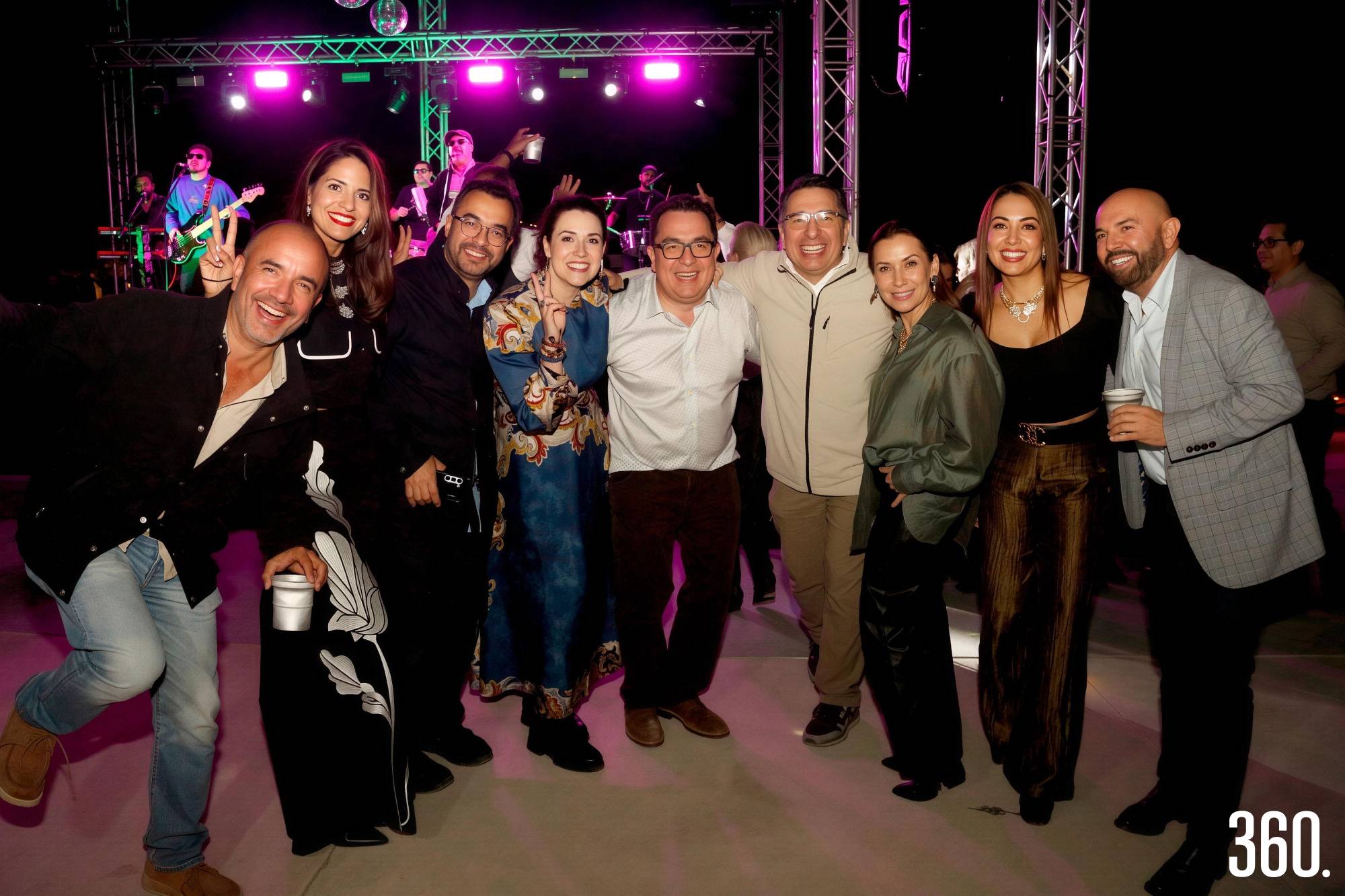 $!Diego Madero, María del Carmen Galván, Ramiro García, Ana Violeta Horta, Francisco de la Peña Turner, Mauricio Bustos, Gaby Venegas, Alma Mendivil y Raúl de Anda.