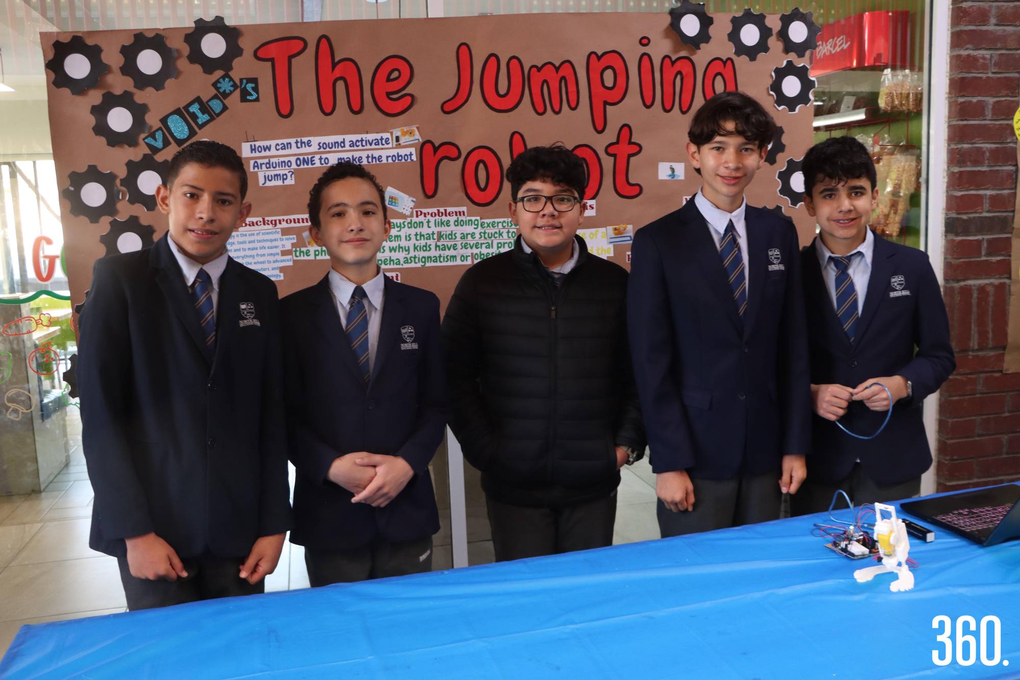 $!Arturo García, Mario Arredondo, Roberto Briceño, Roberto Alcalde y Max Torres.