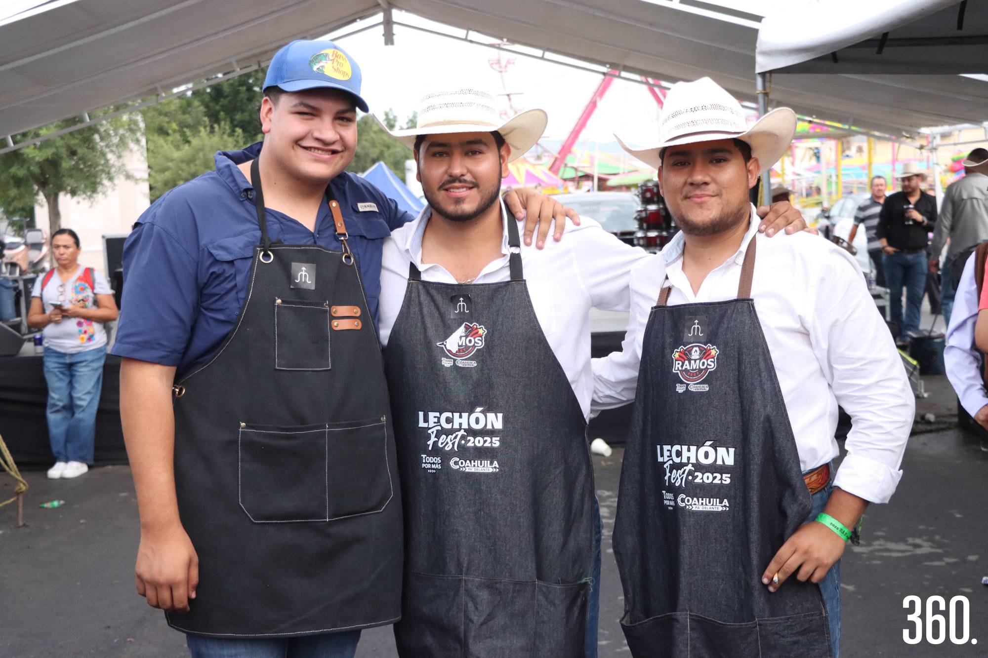 $!Eduardo del Bosque, Arturo Morales e Israel Alfaro.