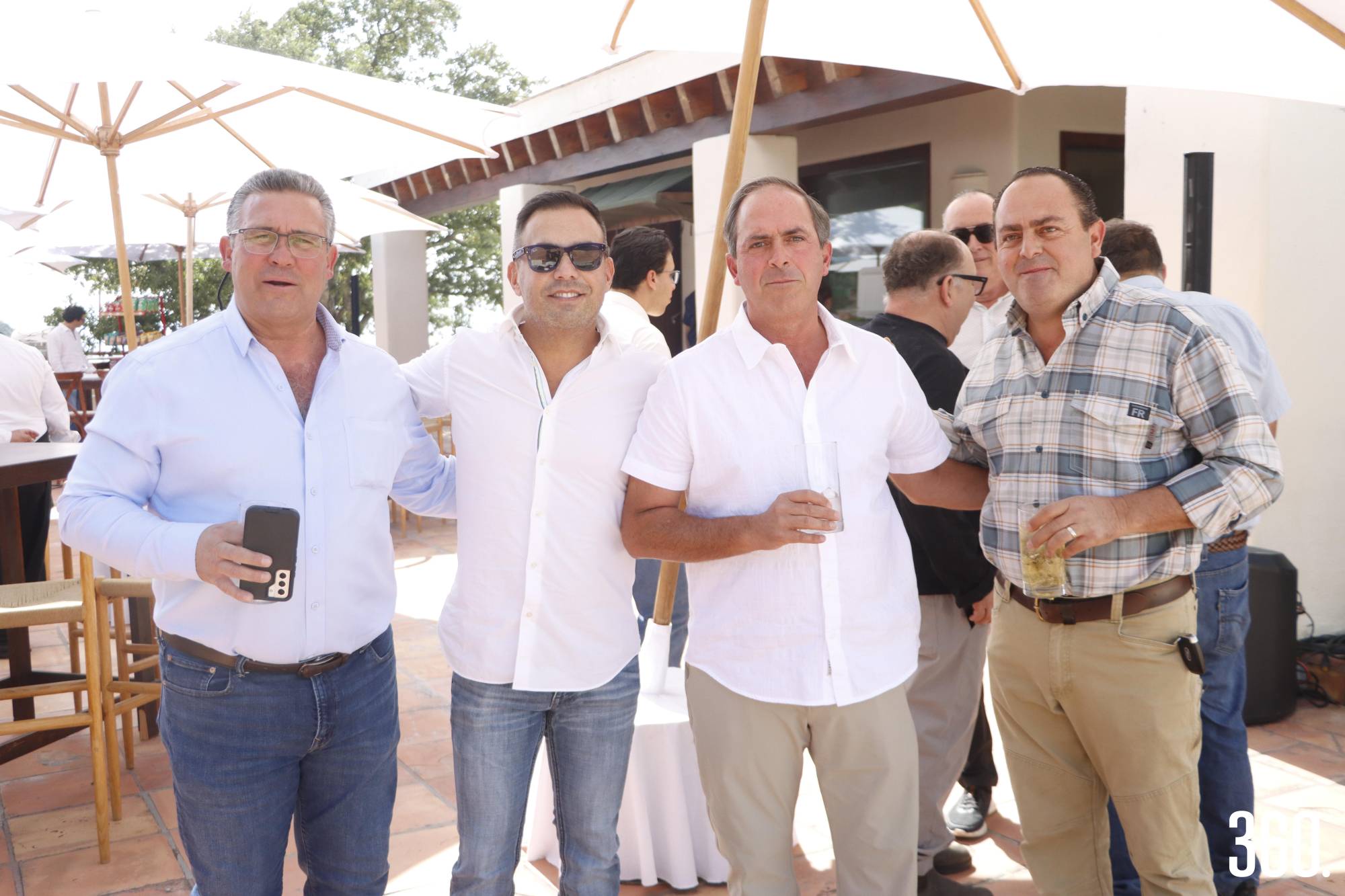 $!Adrián González, Iván Guerra, David Villarreal y Octavio De Nigris.
