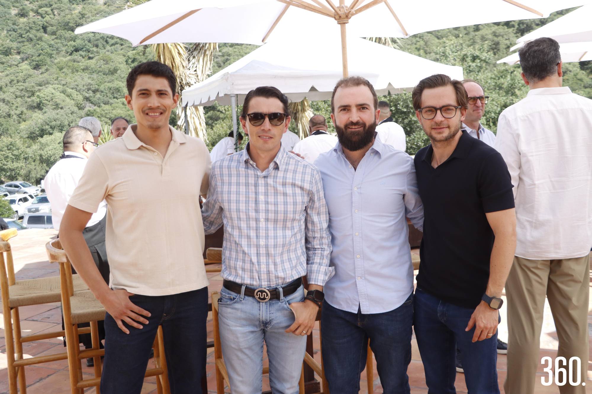 $!Jorge Tovar, Jesús María Ramón, Pedro Gentiloni y Gerardo Arizpe.