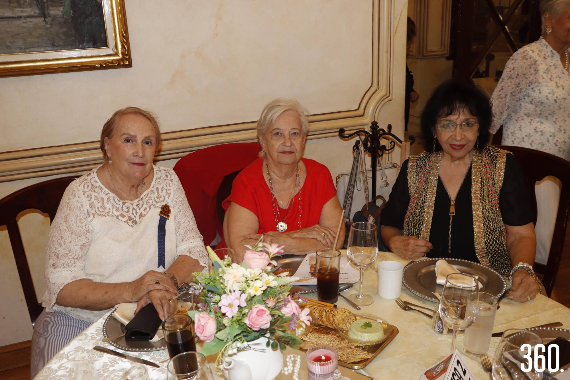 $!Silvia Morales, Carmelita Quintanilla y Cristina Álvarez de Sánchez.
