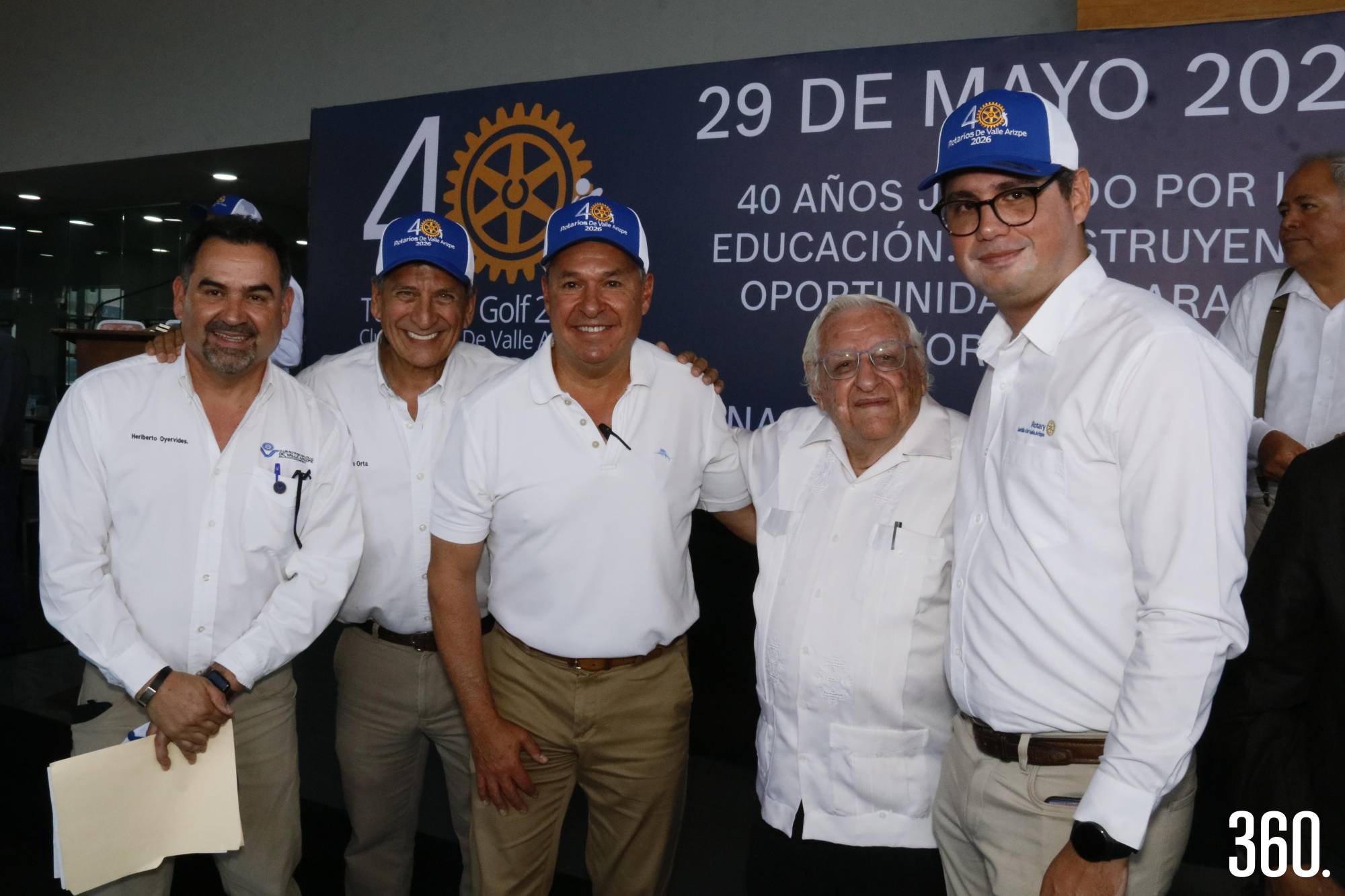 $!Heriberto Oyervides, Carlos Orta, Juan Carlos López Villarreal, Armando Fuentes “Catón”, y José Almanza.