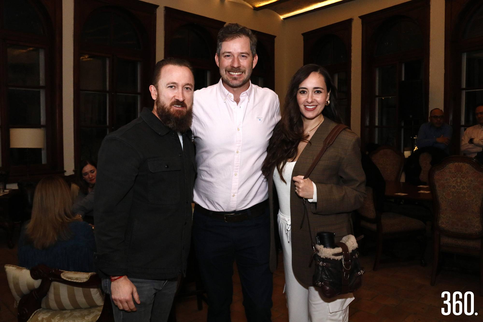 $!Fabio Gentiloni Arizpe, Esteban Garza Fishburn y Marifer Pérez.