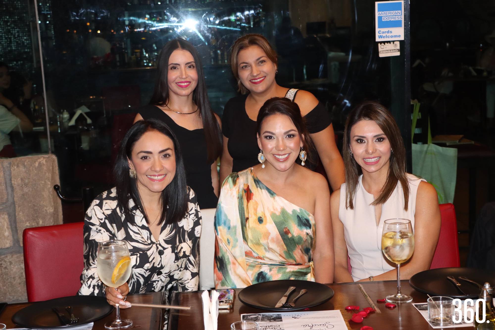 $!Nubia Muñoz, Lily Barajas, Ana Gaby Alvarado, Sandra Pérez y Gaby Carrum.