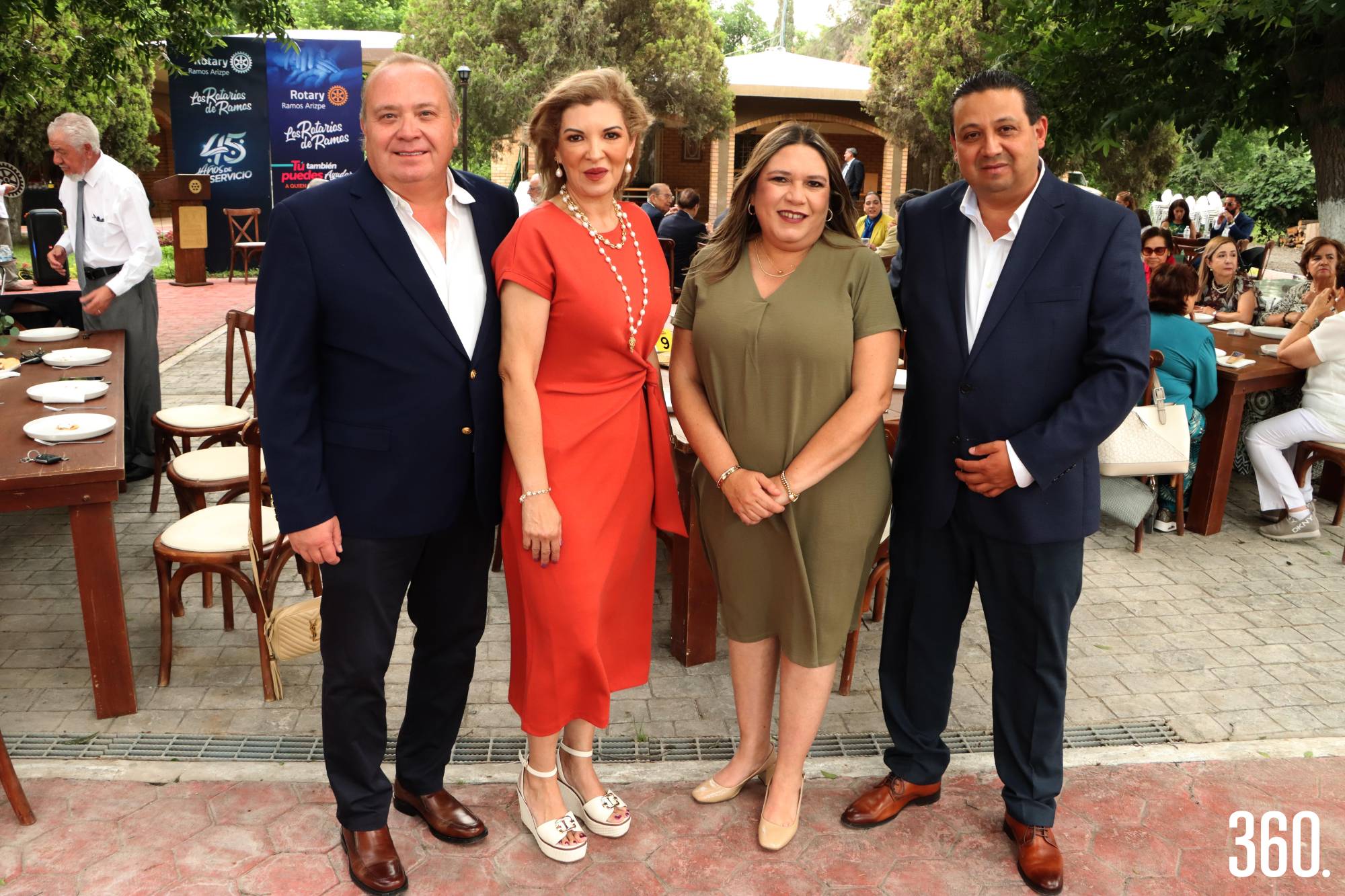$!Homero Lara, Eliza Esparza, Olga Almanza y Juan Antonio de la Fuente.