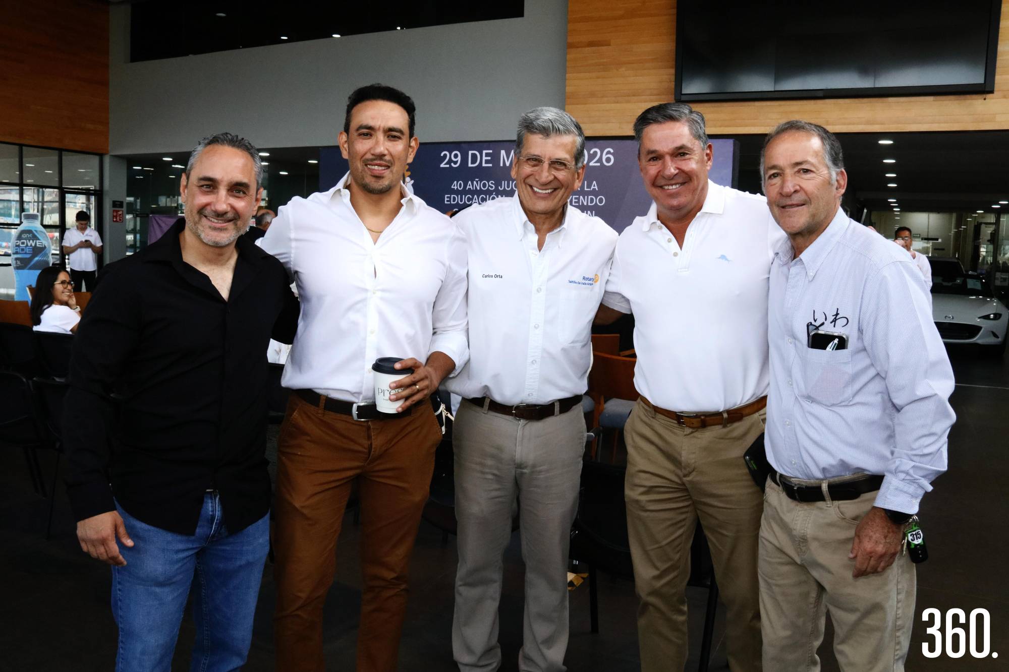 $!Antonio Cepeda Licón, Carlos Orta, Juan Carlos López Villarreal y Héctor López Recio.