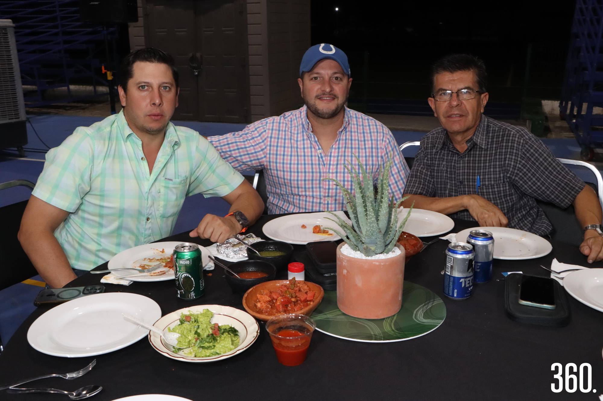 $!Raúl Barba, David Serrano y César Martínez.