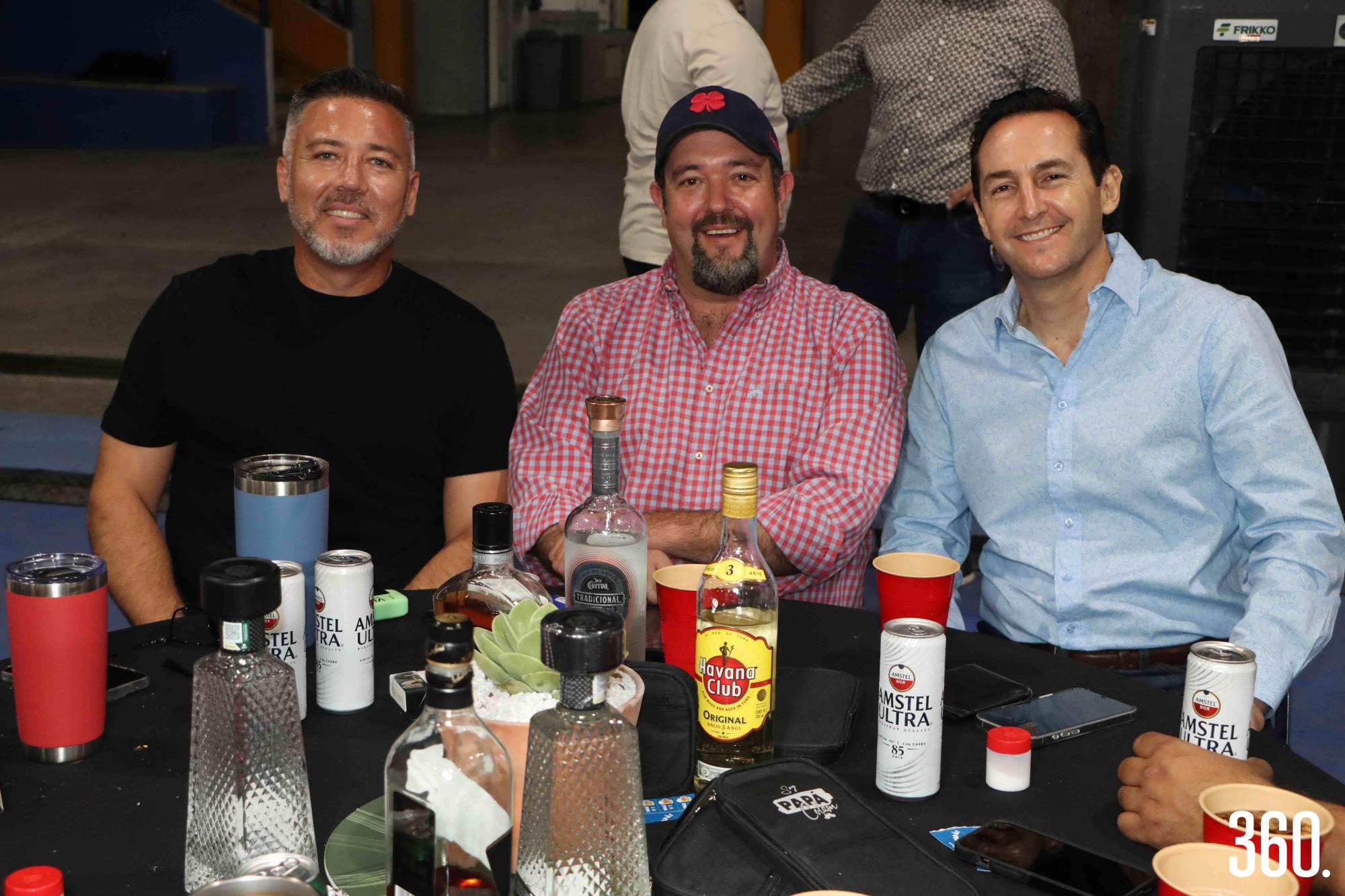 $!Ramón Sánchez, Raúl Ribé y Hernán Galindo.