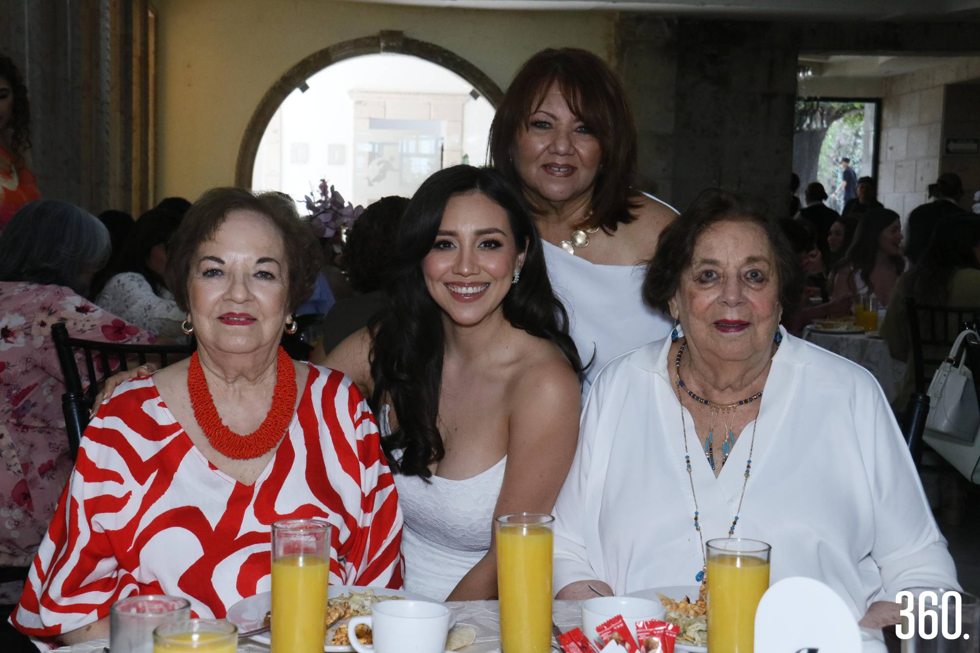 $!María del Carmen Berlanga, Gabriela García, Gabriela Cabello y María Luisa Berlanga.