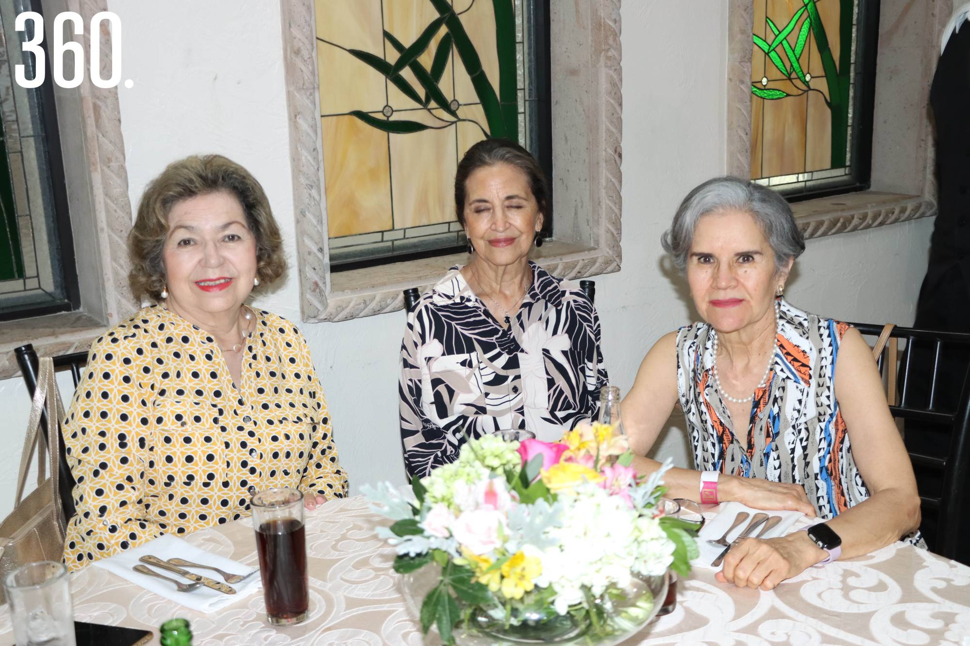 $!Honora Rodríguez, Norma Pedroza y Josefina de Cárdenas.
