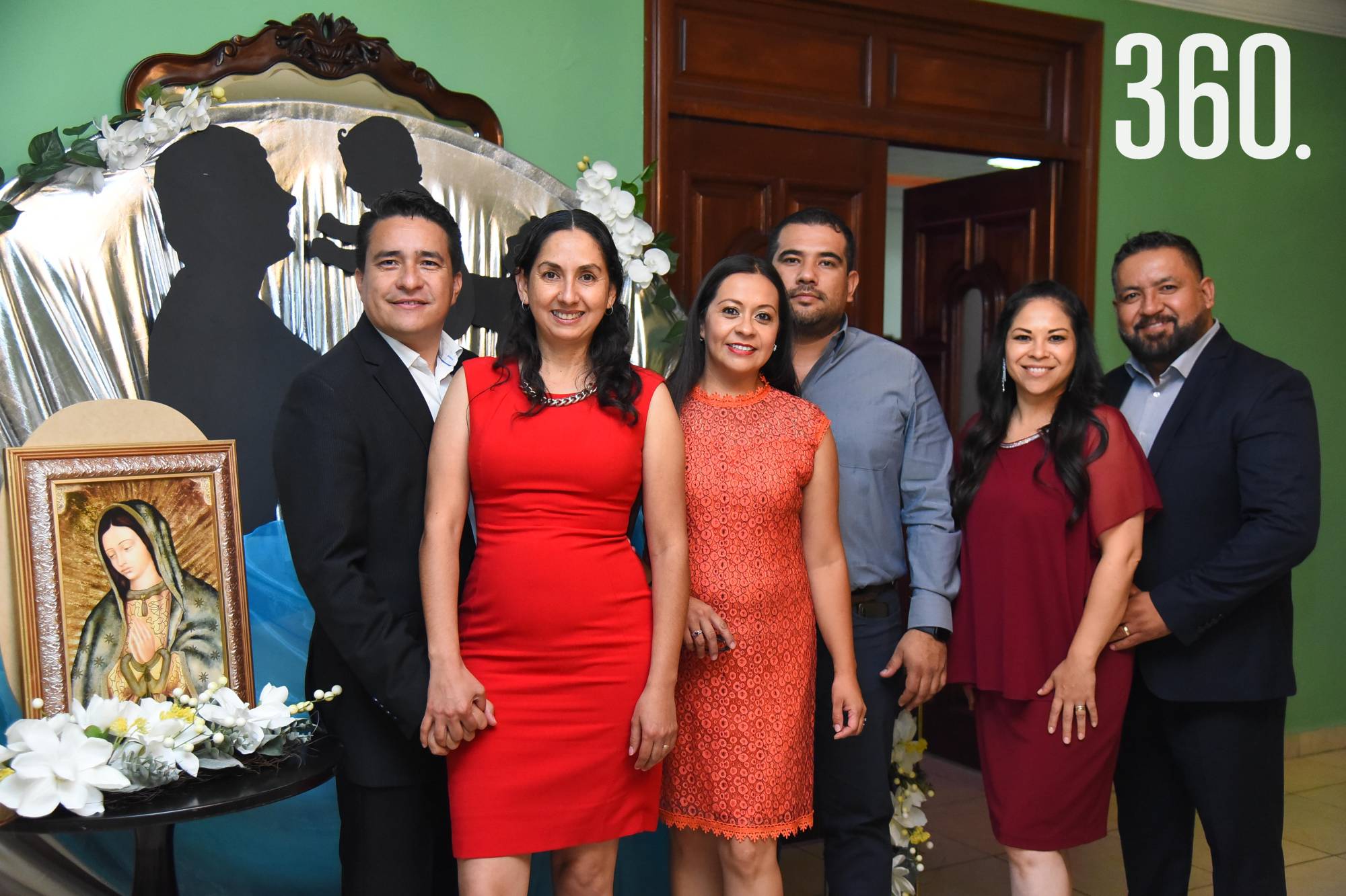 $!Integrantes de la Sociedad de Padres de Familia.