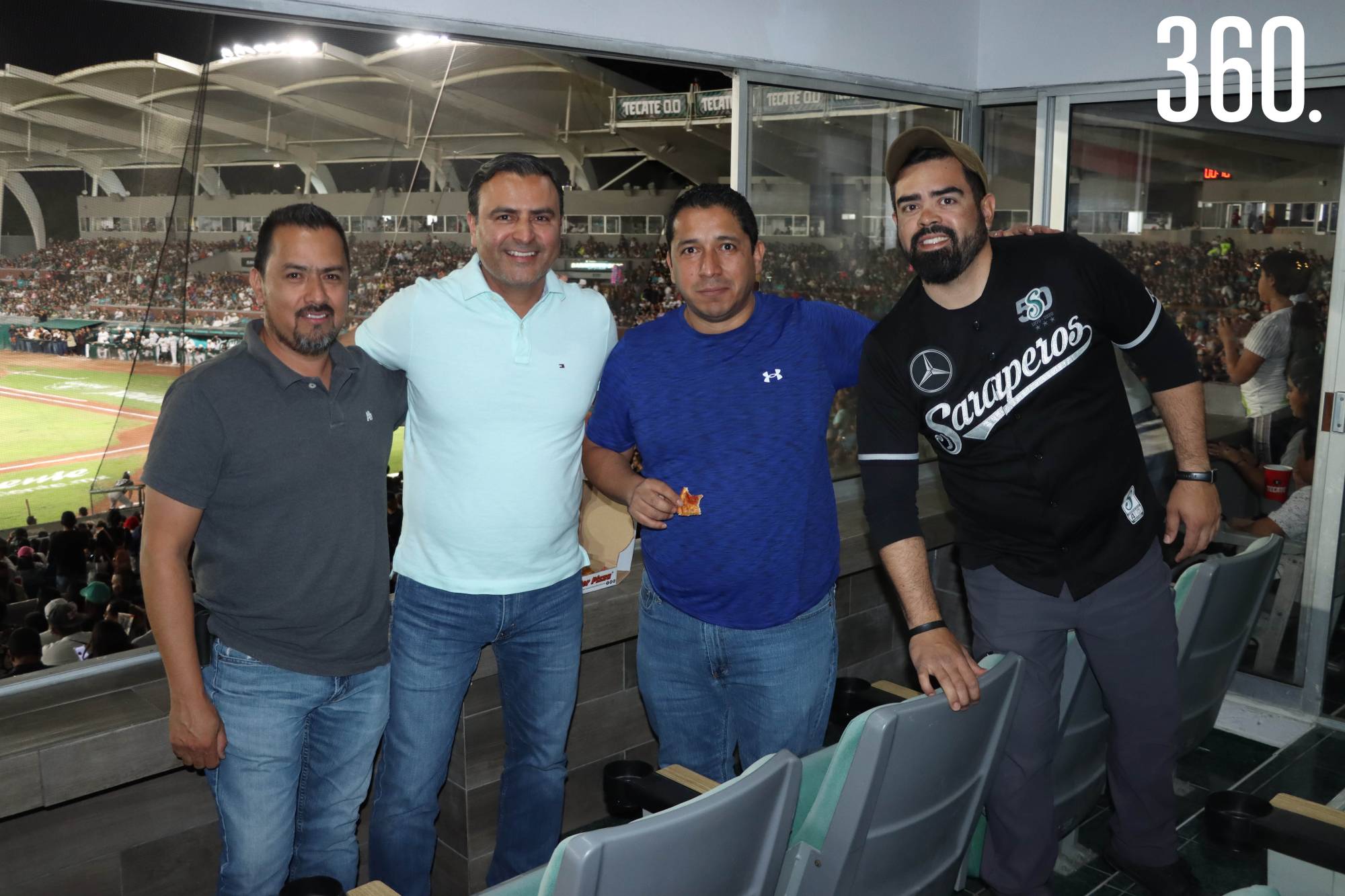 $!Jesús Aguilar, Pablo Ramírez, Oscar Meza y Gilberto Vázquez.