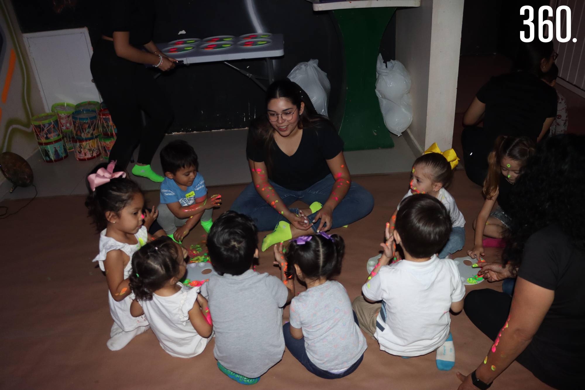 $!Los niños se divirtieron con actividades artísticas.