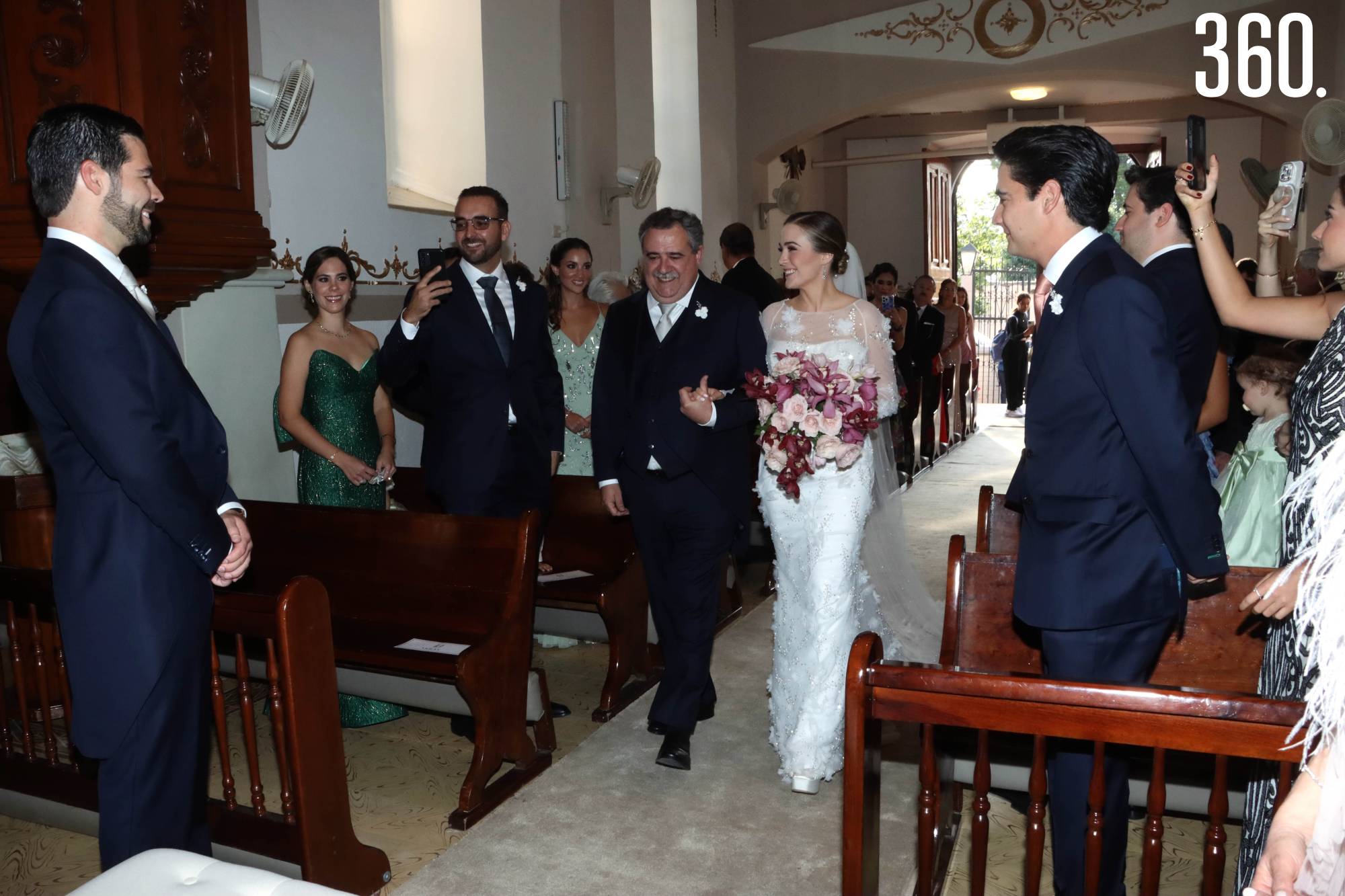 $!BODA DE JORGE DEL BOSQUE Y ELMA DÁVILA