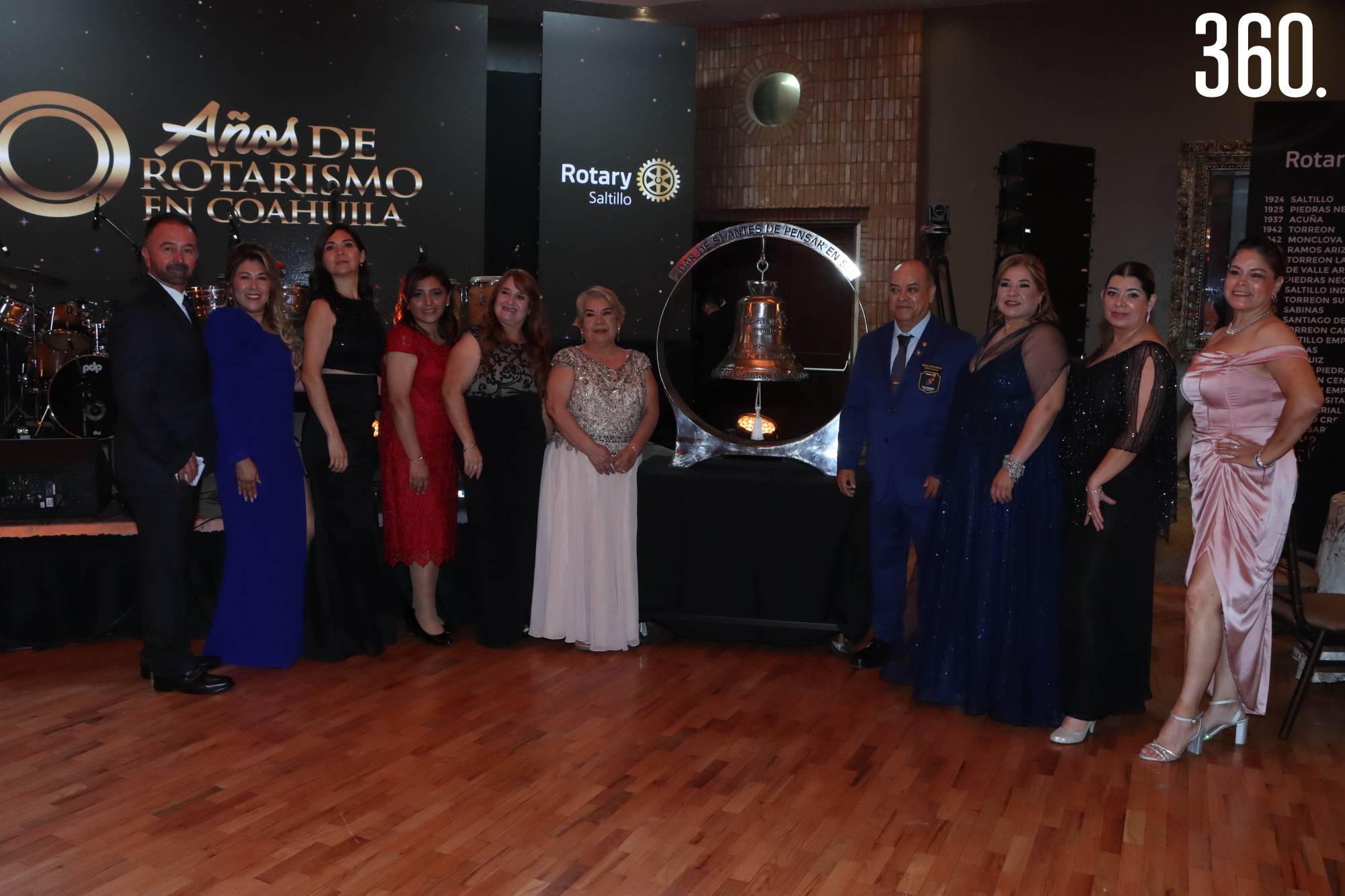 $!CLUB ROTARIO DE SALTILLO CELEBRA 100 AÑOS