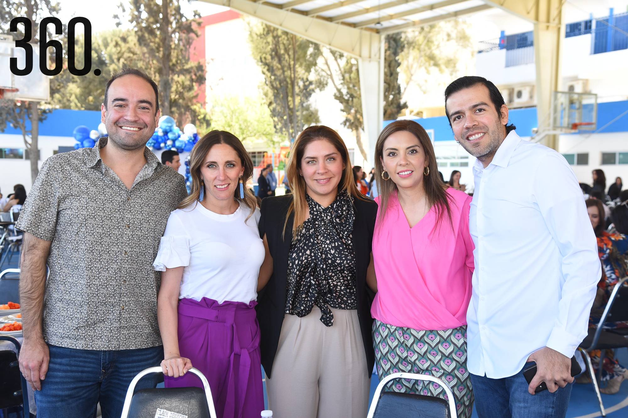 $!José González, Lorena Siller, Elis Medina, Tracy Hernández y Pascual Villa.